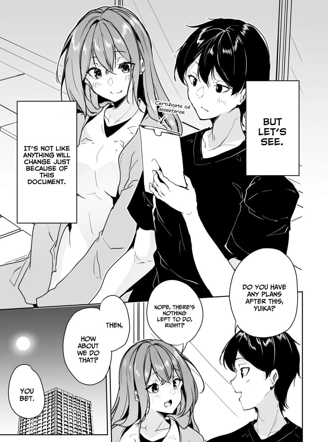 Danshi dato Omotteita Osanajimi tono Shinkon Seikatsu ga Umaku Ikisugiru ken ni Tsuite Chapter 10 page 66 - 