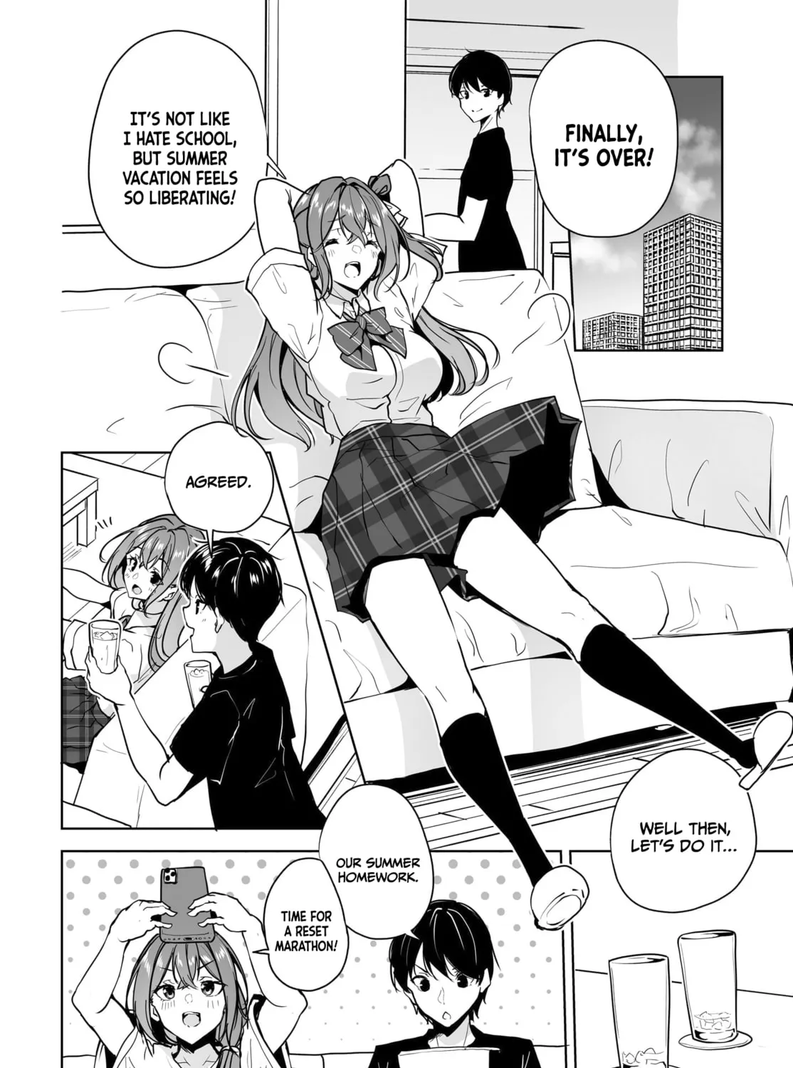 Danshi dato Omotteita Osanajimi tono Shinkon Seikatsu ga Umaku Ikisugiru ken ni Tsuite Chapter 11 page 36 - 