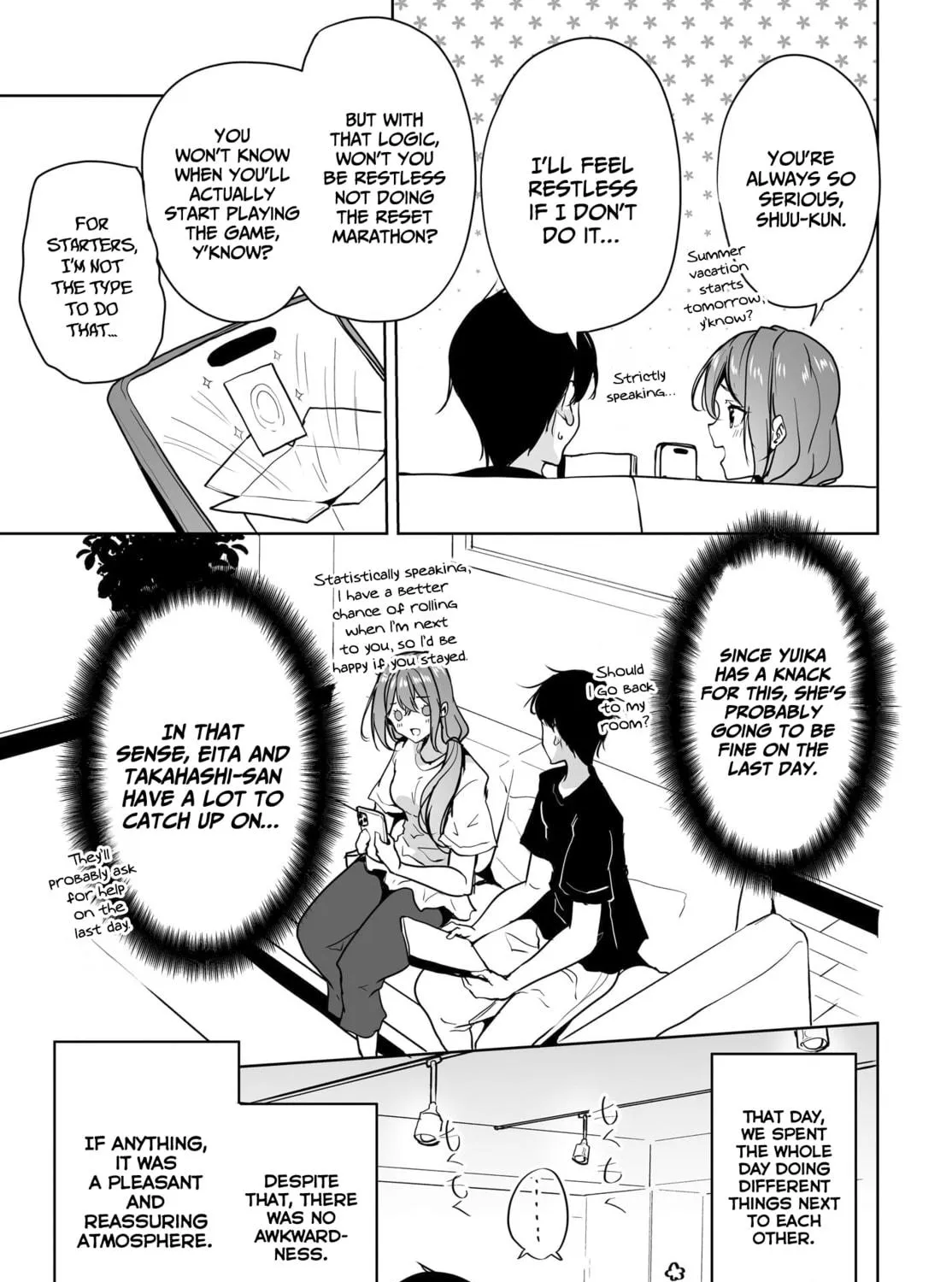 Danshi dato Omotteita Osanajimi tono Shinkon Seikatsu ga Umaku Ikisugiru ken ni Tsuite Chapter 11 page 38 - 