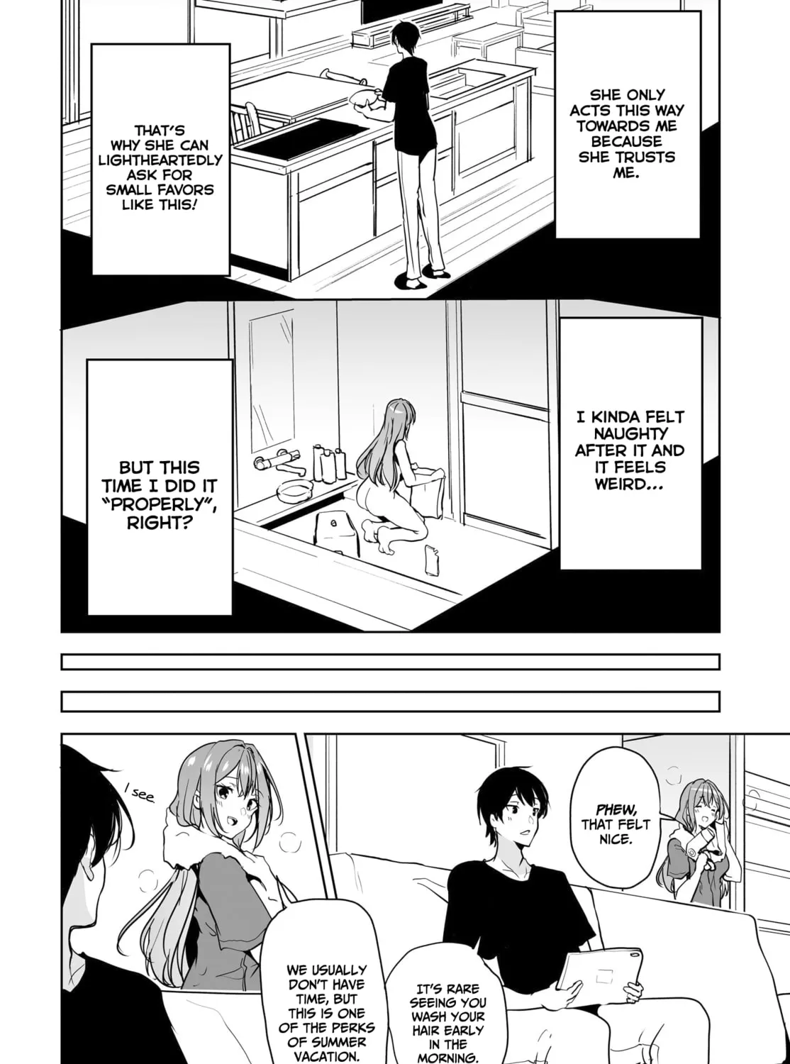 Danshi dato Omotteita Osanajimi tono Shinkon Seikatsu ga Umaku Ikisugiru ken ni Tsuite Chapter 11 page 60 - 