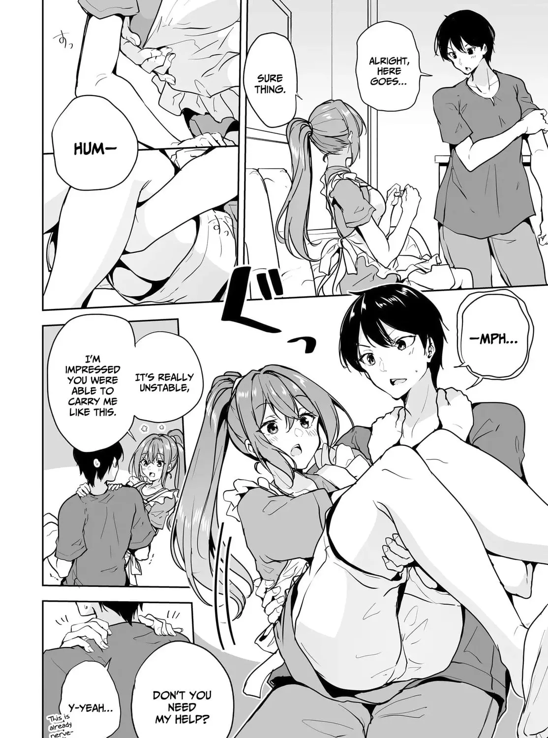Danshi dato Omotteita Osanajimi tono Shinkon Seikatsu ga Umaku Ikisugiru ken ni Tsuite Chapter 12 page 56 - 