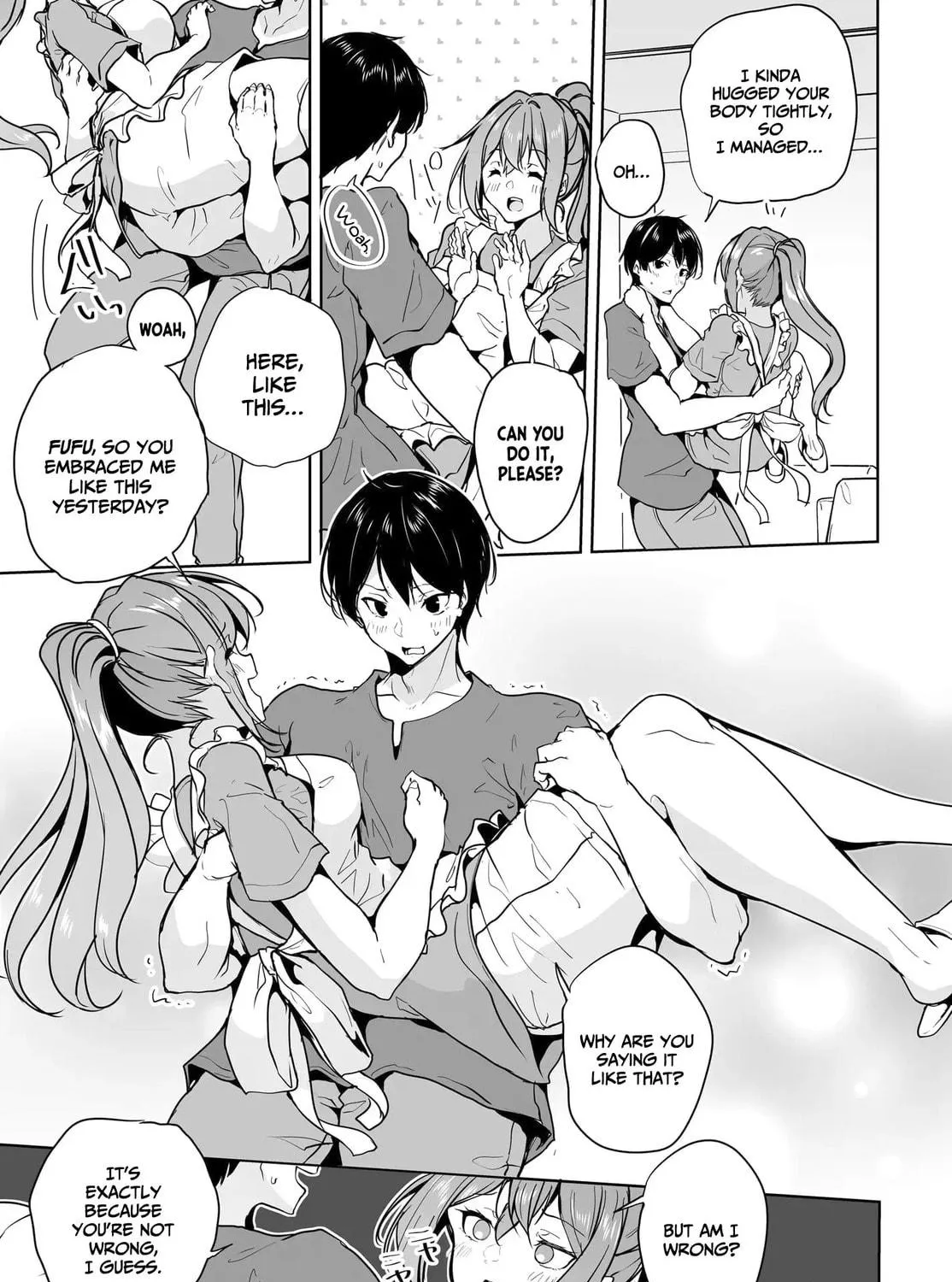 Danshi dato Omotteita Osanajimi tono Shinkon Seikatsu ga Umaku Ikisugiru ken ni Tsuite Chapter 12 page 58 - 