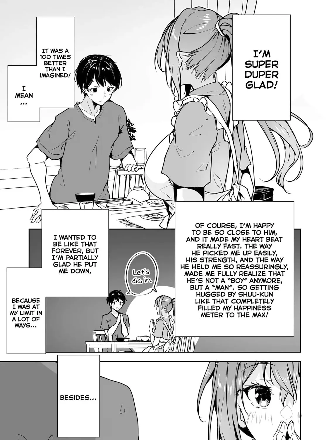 Danshi dato Omotteita Osanajimi tono Shinkon Seikatsu ga Umaku Ikisugiru ken ni Tsuite Chapter 12 page 62 - 