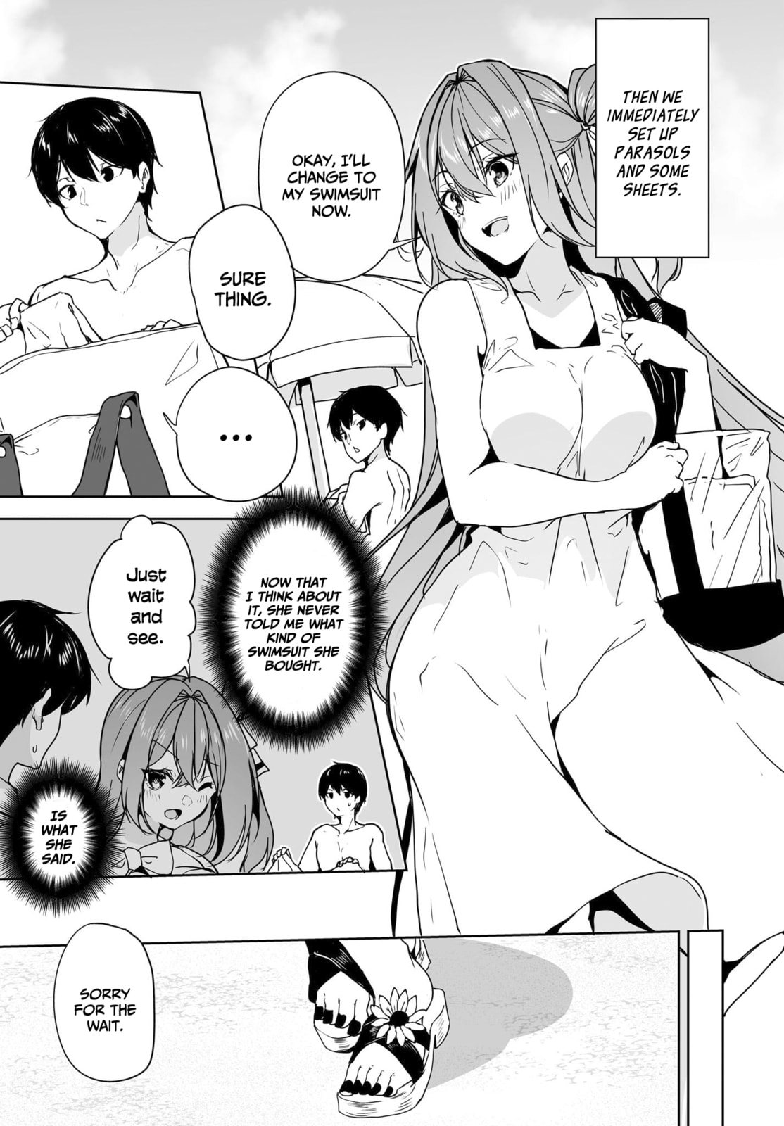Danshi dato Omotteita Osanajimi tono Shinkon Seikatsu ga Umaku Ikisugiru ken ni Tsuite Chapter 15 page 30 - 