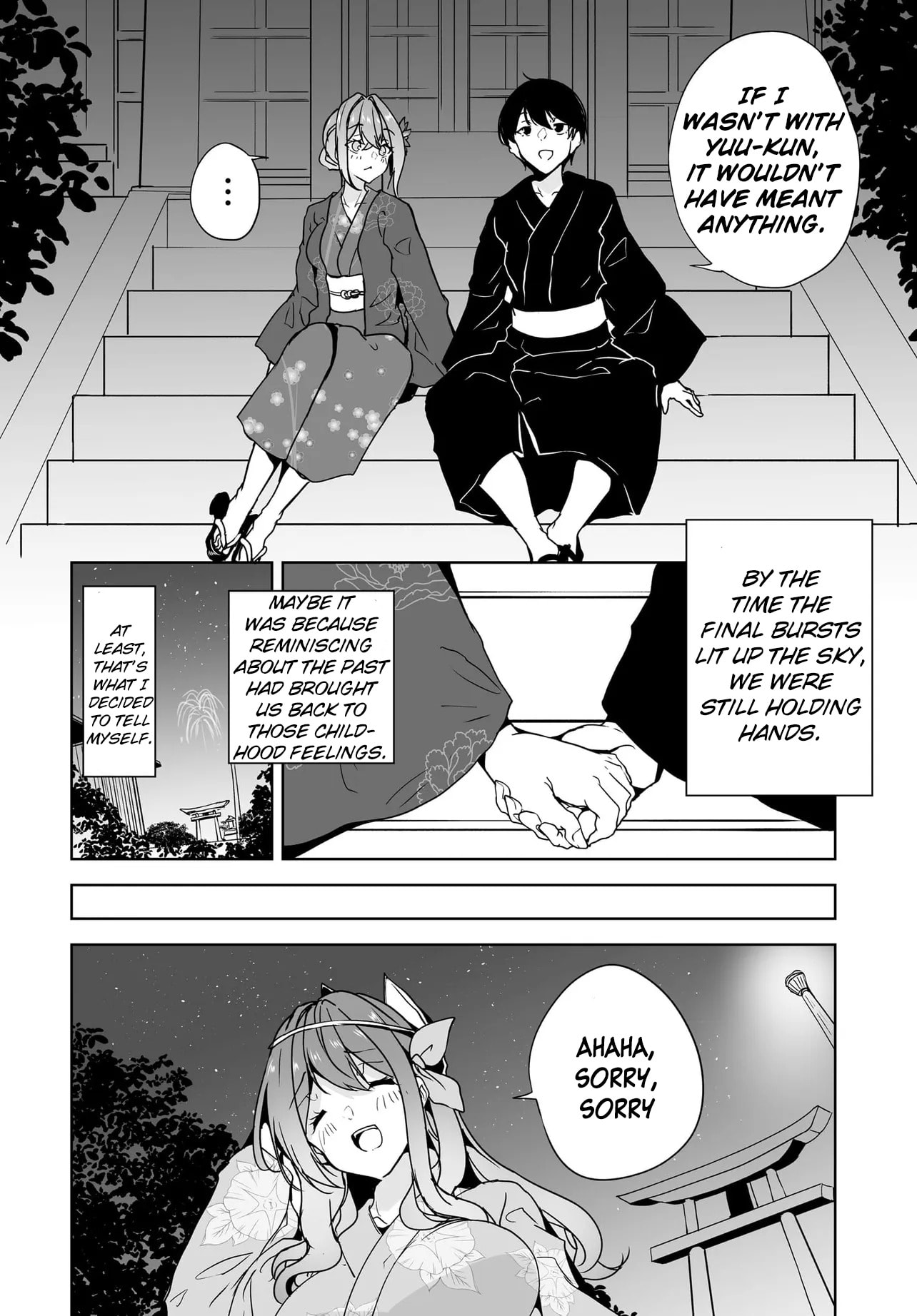 Danshi dato Omotteita Osanajimi tono Shinkon Seikatsu ga Umaku Ikisugiru ken ni Tsuite Chapter 18 page 20 - 