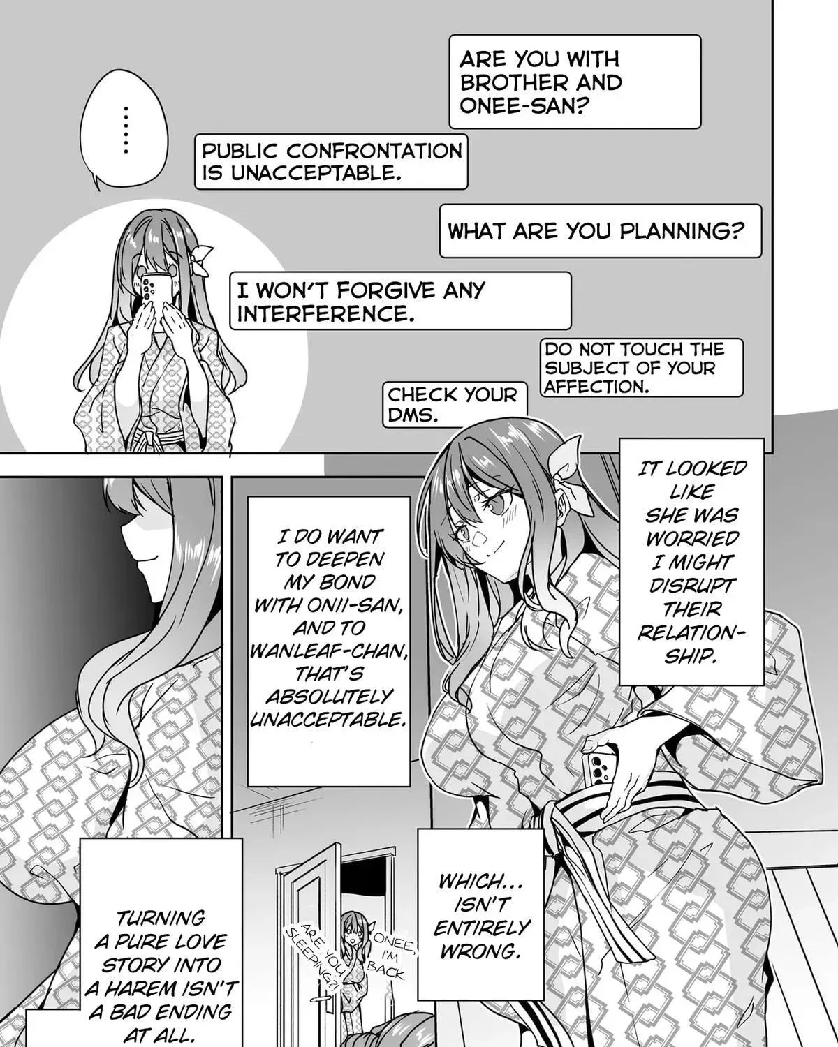 Danshi dato Omotteita Osanajimi tono Shinkon Seikatsu ga Umaku Ikisugiru ken ni Tsuite Chapter 19 page 53 - 