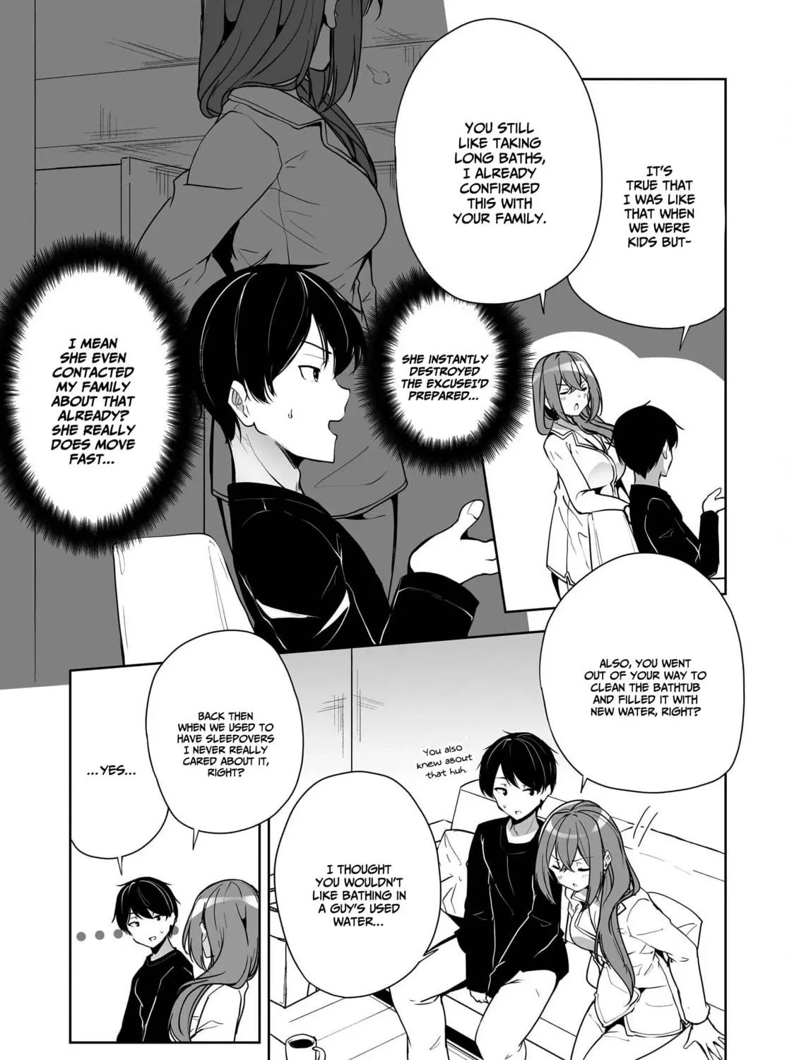 Danshi dato Omotteita Osanajimi tono Shinkon Seikatsu ga Umaku Ikisugiru ken ni Tsuite Chapter 2 page 38 - 