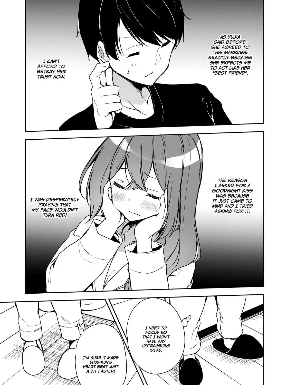 Danshi dato Omotteita Osanajimi tono Shinkon Seikatsu ga Umaku Ikisugiru ken ni Tsuite Chapter 2 page 50 - 