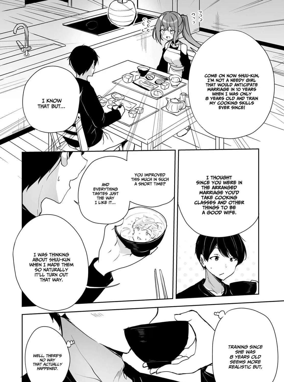 Danshi dato Omotteita Osanajimi tono Shinkon Seikatsu ga Umaku Ikisugiru ken ni Tsuite Chapter 2 page 64 - 
