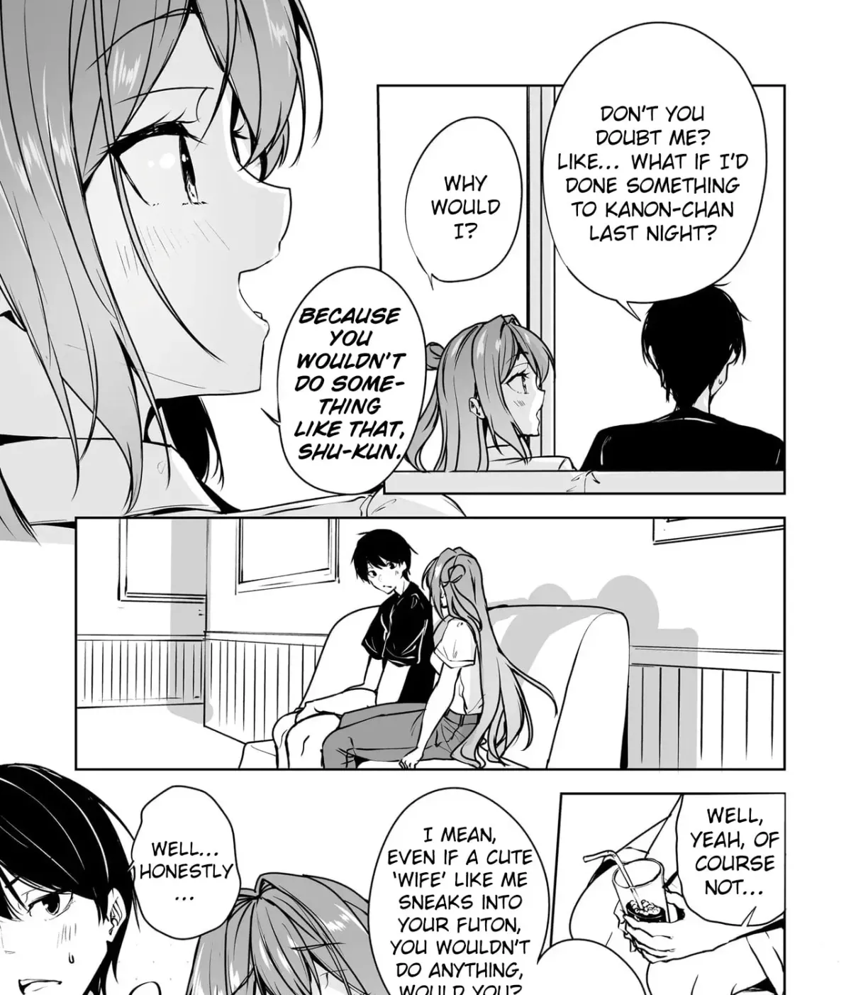 Danshi dato Omotteita Osanajimi tono Shinkon Seikatsu ga Umaku Ikisugiru ken ni Tsuite Chapter 20 page 41 - 
