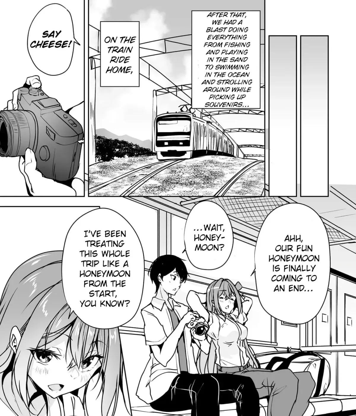Danshi dato Omotteita Osanajimi tono Shinkon Seikatsu ga Umaku Ikisugiru ken ni Tsuite Chapter 20 page 53 - 