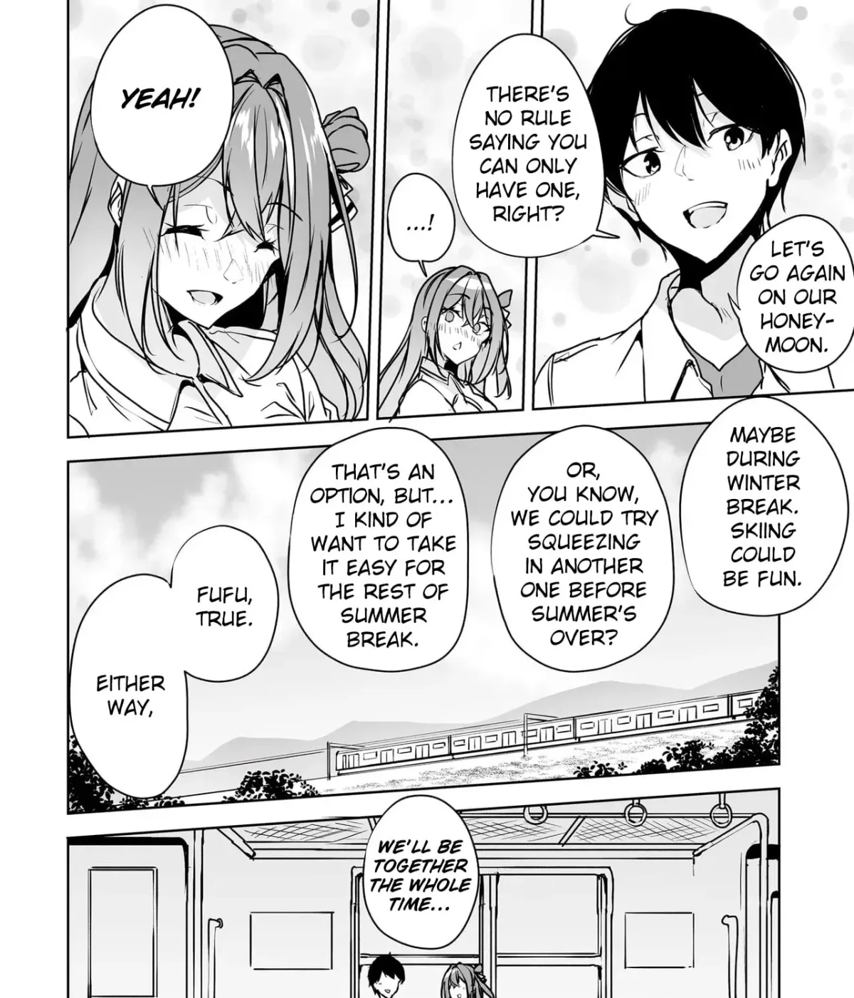 Danshi dato Omotteita Osanajimi tono Shinkon Seikatsu ga Umaku Ikisugiru ken ni Tsuite Chapter 20 page 55 - 