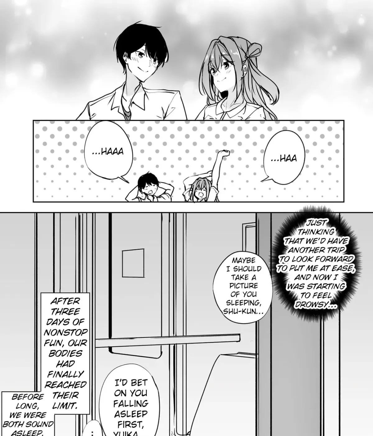Danshi dato Omotteita Osanajimi tono Shinkon Seikatsu ga Umaku Ikisugiru ken ni Tsuite Chapter 20 page 57 - 
