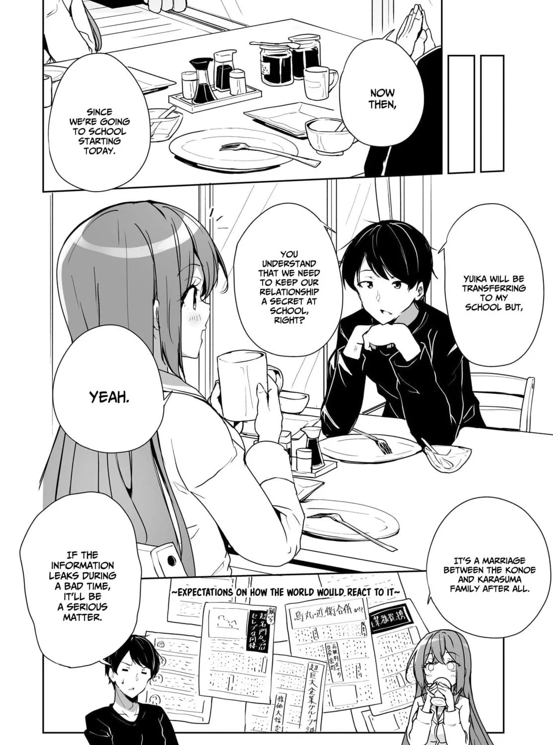 Danshi dato Omotteita Osanajimi tono Shinkon Seikatsu ga Umaku Ikisugiru ken ni Tsuite Chapter 3 page 4 - 