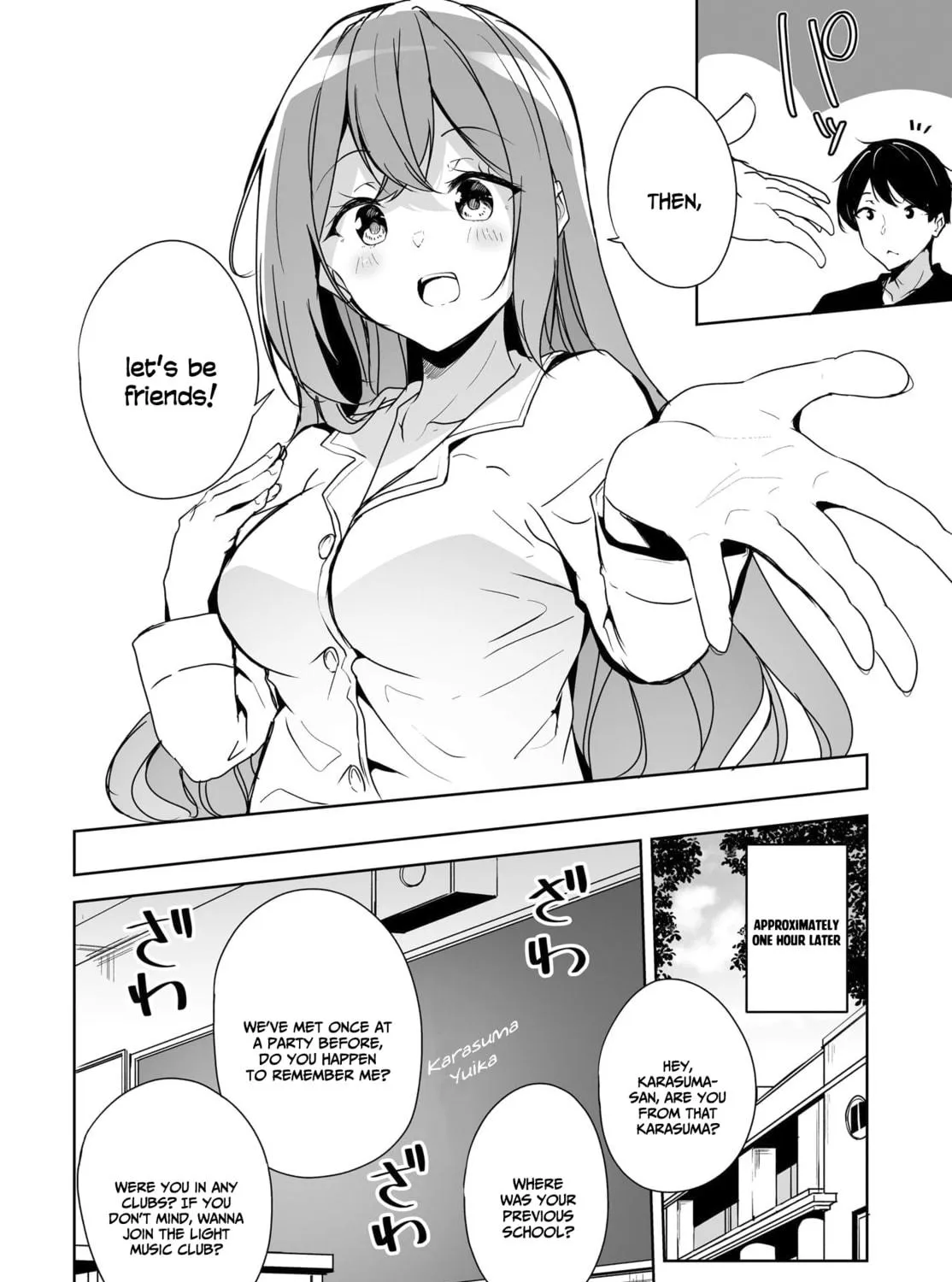 Danshi dato Omotteita Osanajimi tono Shinkon Seikatsu ga Umaku Ikisugiru ken ni Tsuite Chapter 3 page 8 - 