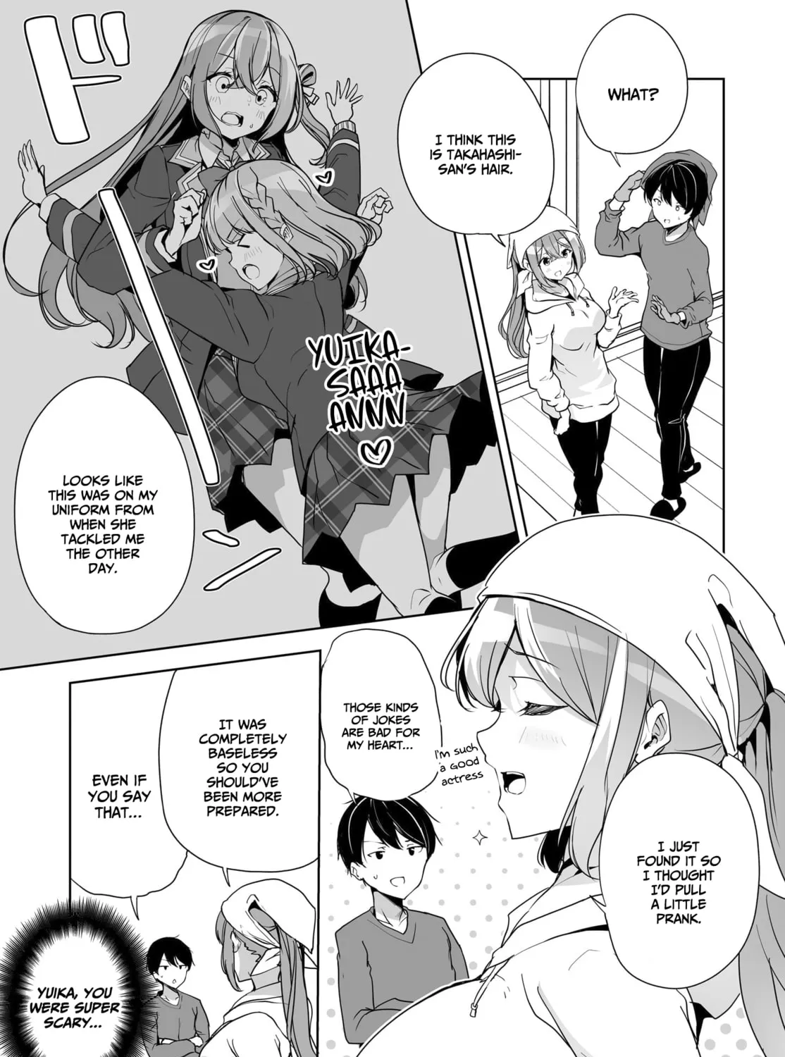 Danshi dato Omotteita Osanajimi tono Shinkon Seikatsu ga Umaku Ikisugiru ken ni Tsuite Chapter 4 page 14 - 