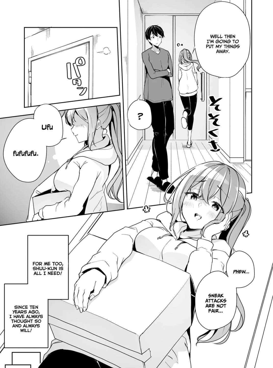 Danshi dato Omotteita Osanajimi tono Shinkon Seikatsu ga Umaku Ikisugiru ken ni Tsuite Chapter 4 page 18 - 