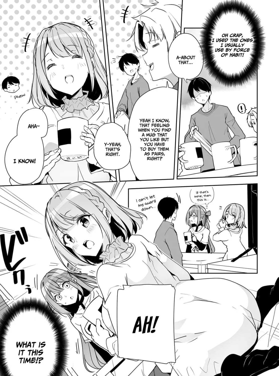 Danshi dato Omotteita Osanajimi tono Shinkon Seikatsu ga Umaku Ikisugiru ken ni Tsuite Chapter 4 page 34 - 