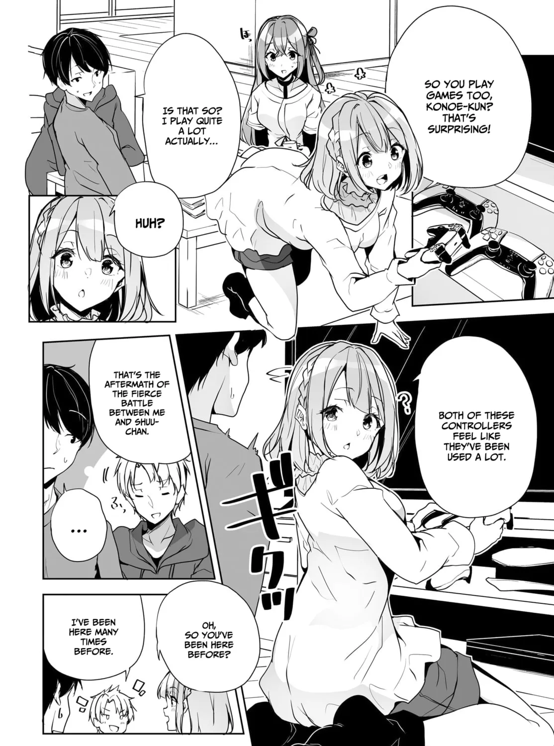 Danshi dato Omotteita Osanajimi tono Shinkon Seikatsu ga Umaku Ikisugiru ken ni Tsuite Chapter 4 page 36 - 