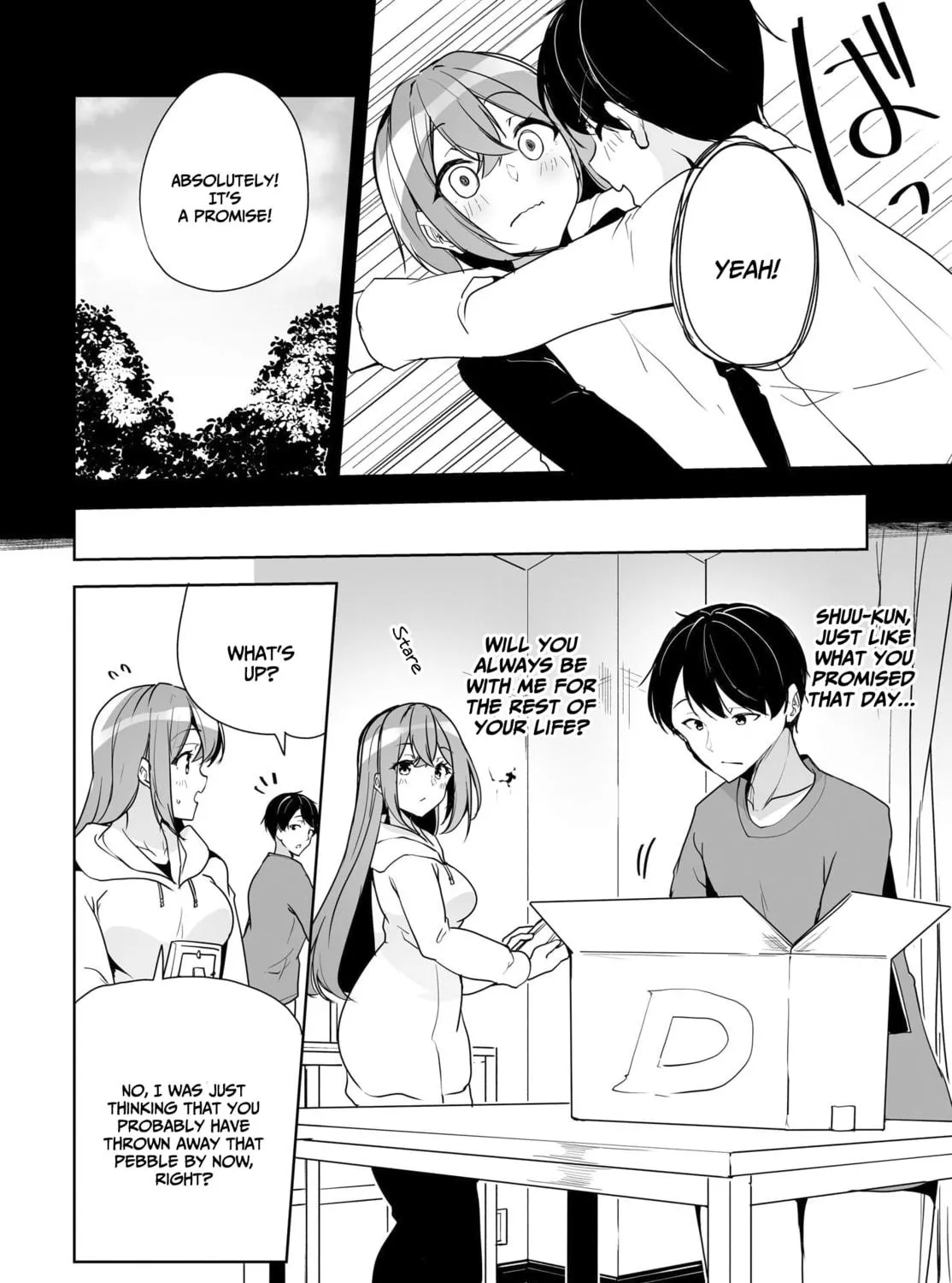 Danshi dato Omotteita Osanajimi tono Shinkon Seikatsu ga Umaku Ikisugiru ken ni Tsuite Chapter 4 page 52 - 