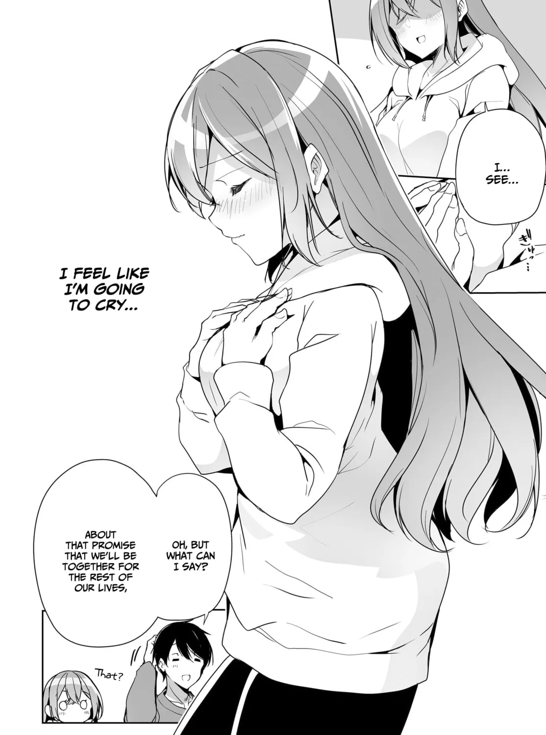 Danshi dato Omotteita Osanajimi tono Shinkon Seikatsu ga Umaku Ikisugiru ken ni Tsuite Chapter 4 page 56 - 