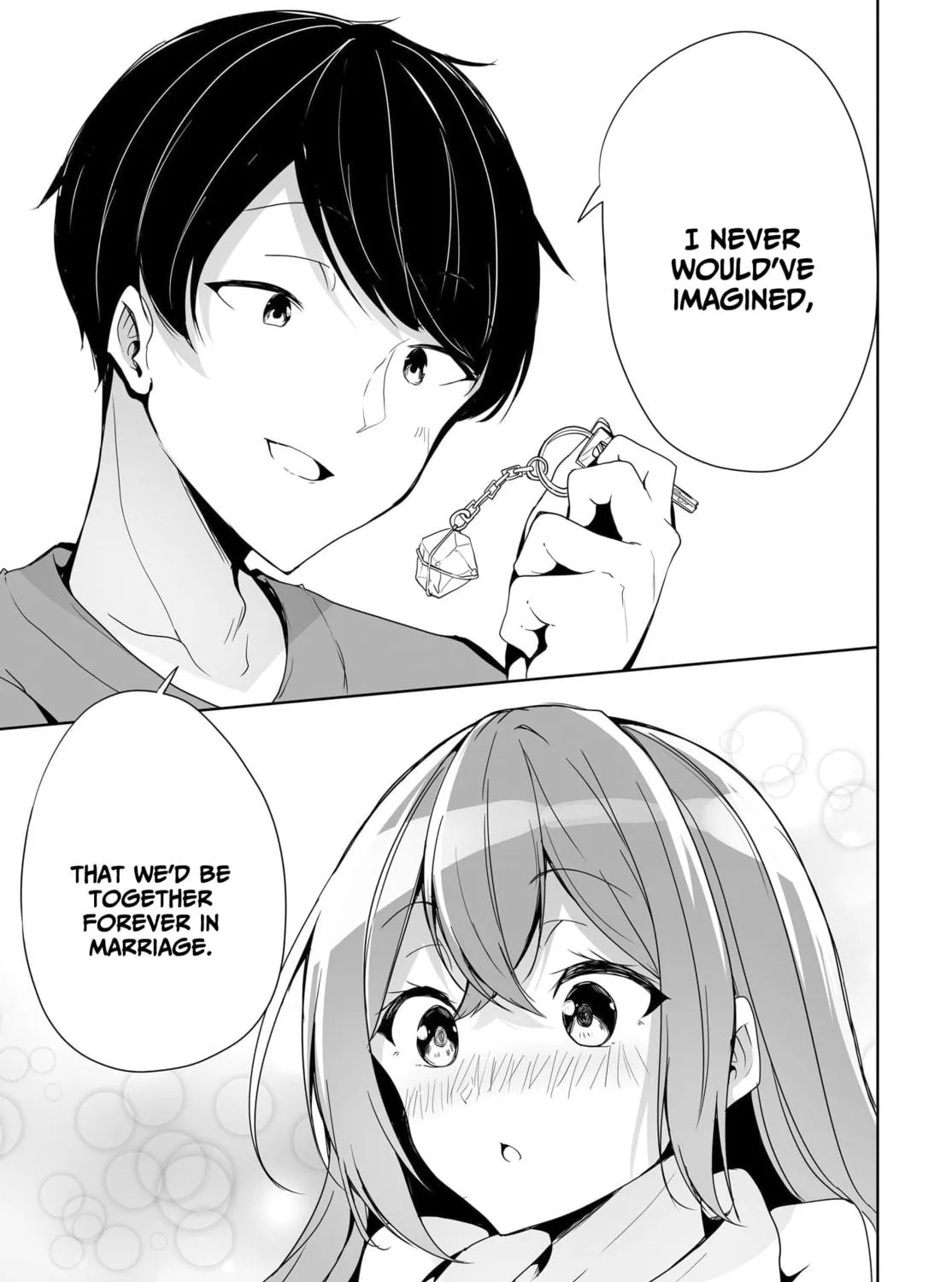 Danshi dato Omotteita Osanajimi tono Shinkon Seikatsu ga Umaku Ikisugiru ken ni Tsuite Chapter 4 page 58 - 
