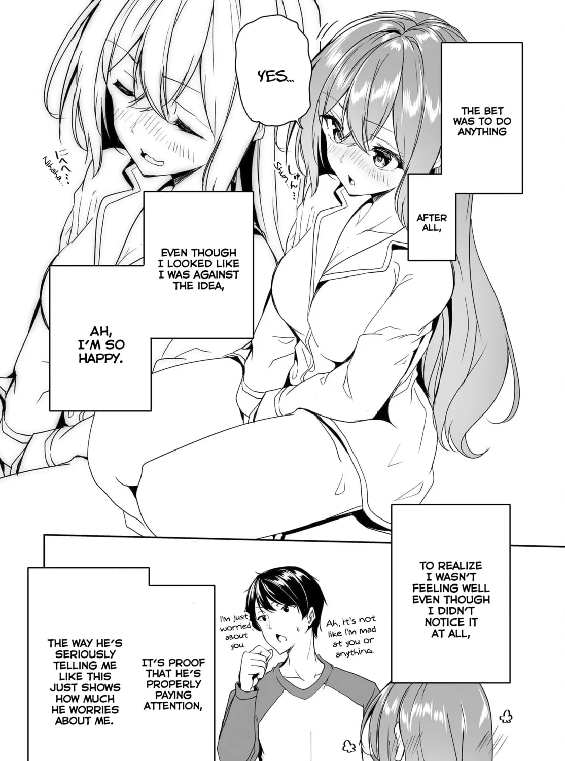Danshi dato Omotteita Osanajimi tono Shinkon Seikatsu ga Umaku Ikisugiru ken ni Tsuite Chapter 5 page 56 - 