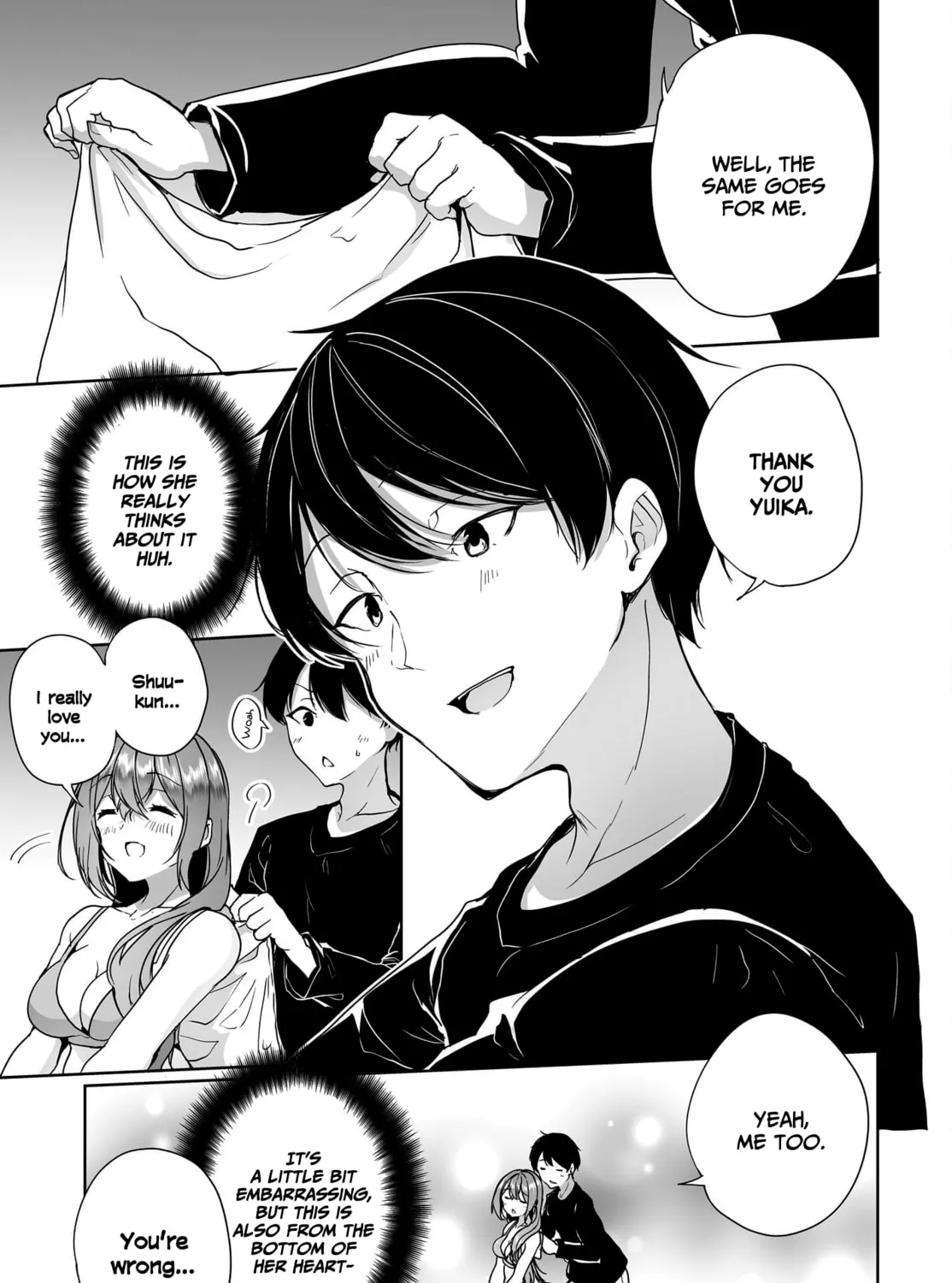 Danshi dato Omotteita Osanajimi tono Shinkon Seikatsu ga Umaku Ikisugiru ken ni Tsuite Chapter 6 page 14 - 