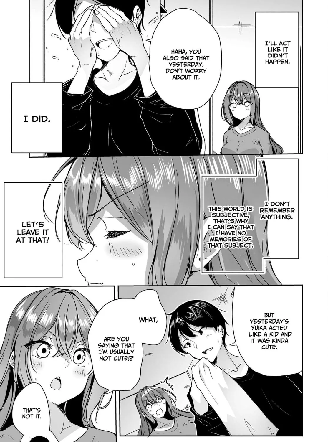 Danshi dato Omotteita Osanajimi tono Shinkon Seikatsu ga Umaku Ikisugiru ken ni Tsuite Chapter 6 page 34 - 