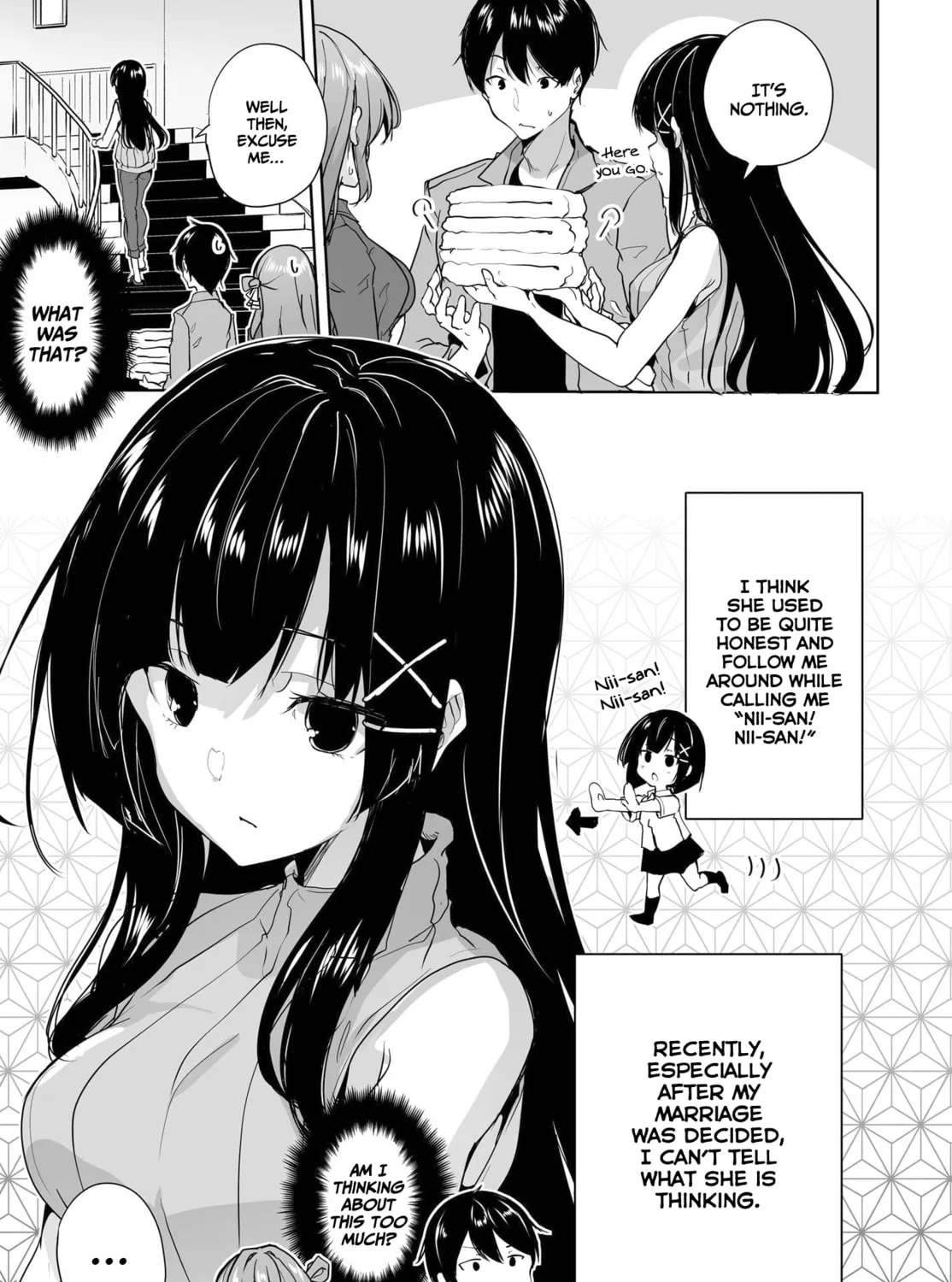 Danshi dato Omotteita Osanajimi tono Shinkon Seikatsu ga Umaku Ikisugiru ken ni Tsuite Chapter 7 page 50 - 