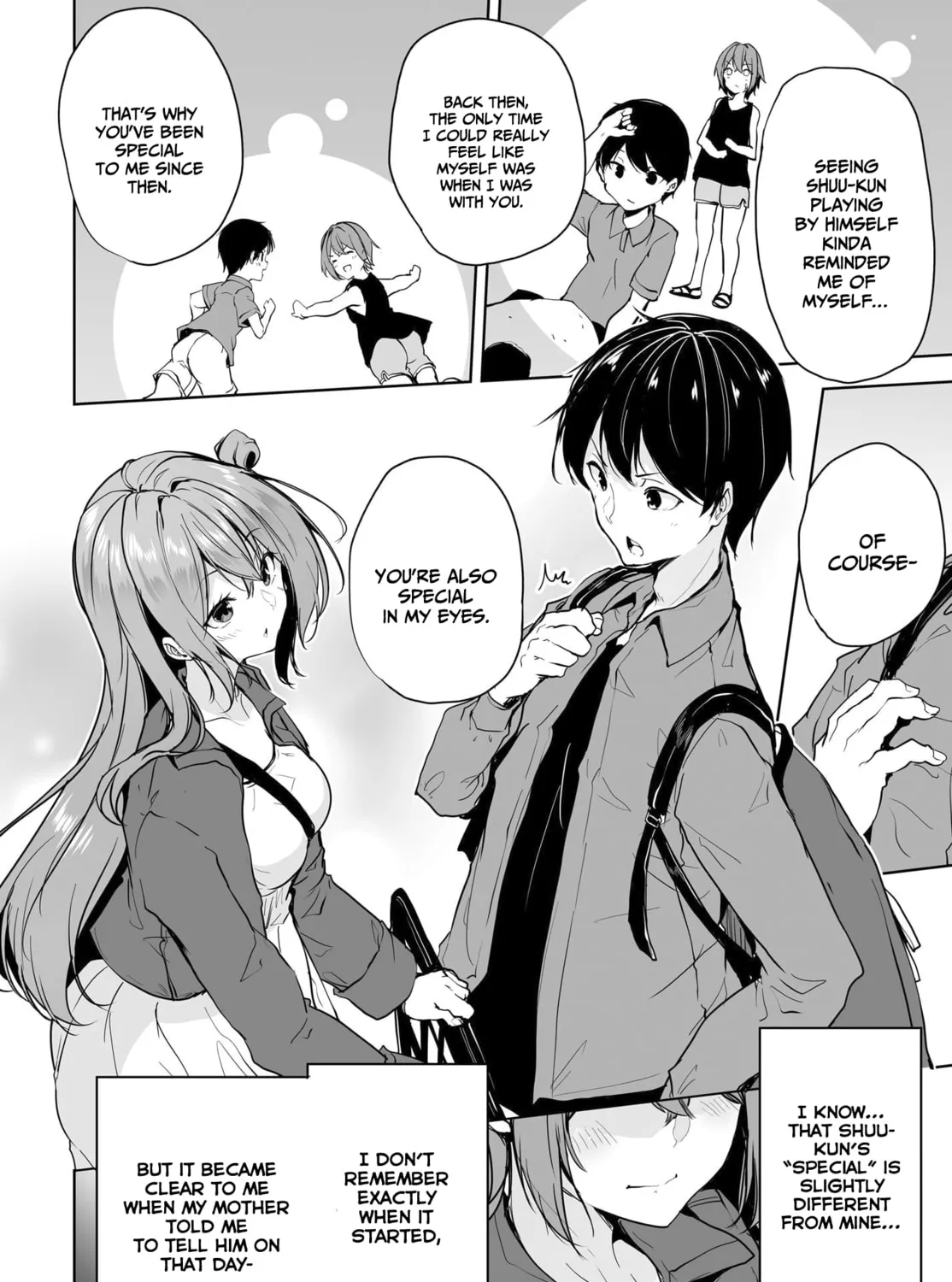 Danshi dato Omotteita Osanajimi tono Shinkon Seikatsu ga Umaku Ikisugiru ken ni Tsuite Chapter 8 page 56 - 