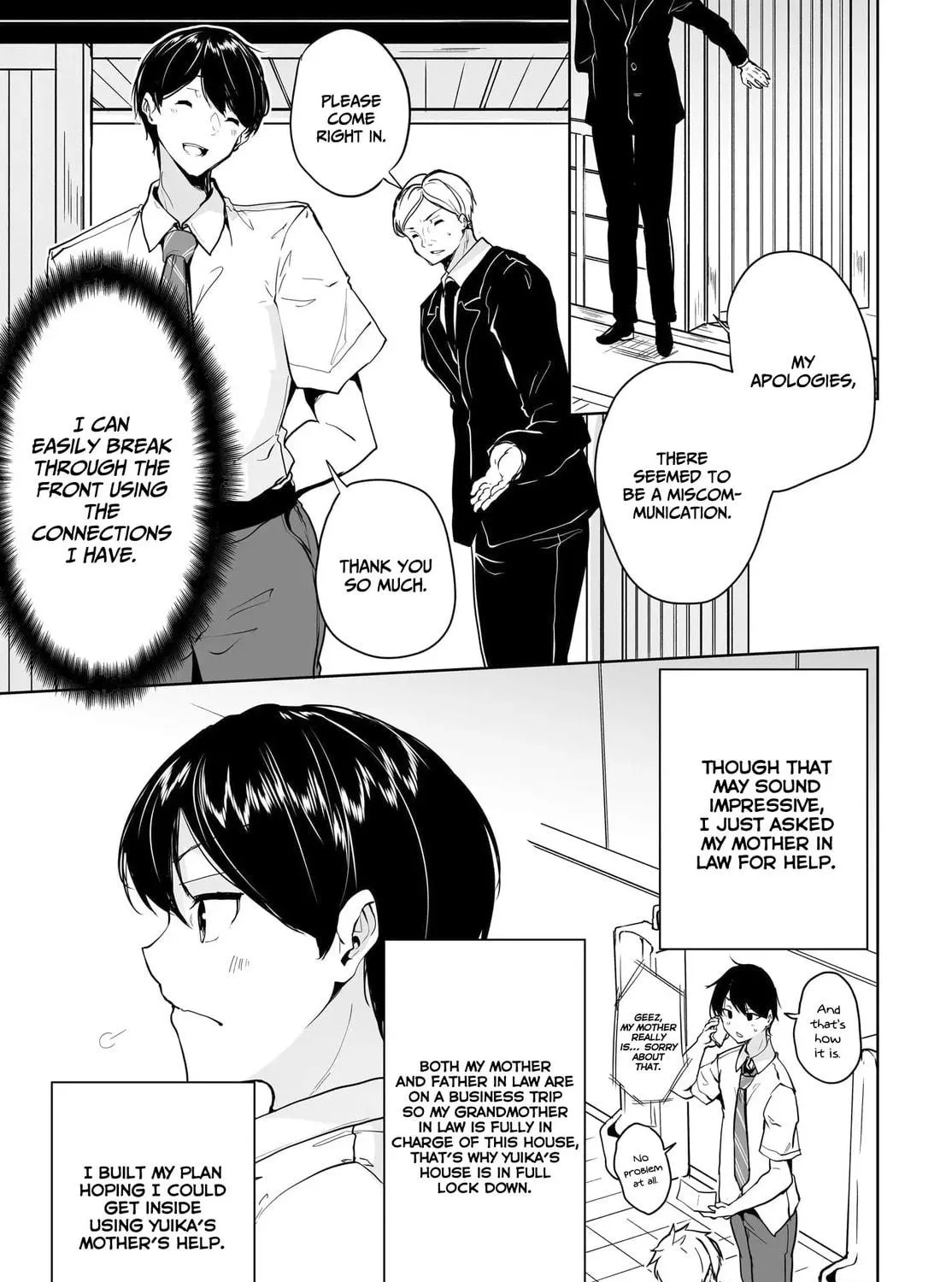 Danshi dato Omotteita Osanajimi tono Shinkon Seikatsu ga Umaku Ikisugiru ken ni Tsuite Chapter 9 page 34 - 