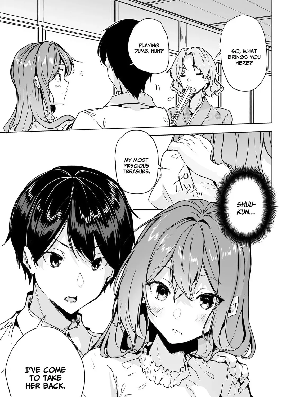 Danshi dato Omotteita Osanajimi tono Shinkon Seikatsu ga Umaku Ikisugiru ken ni Tsuite Chapter 9 page 54 - 