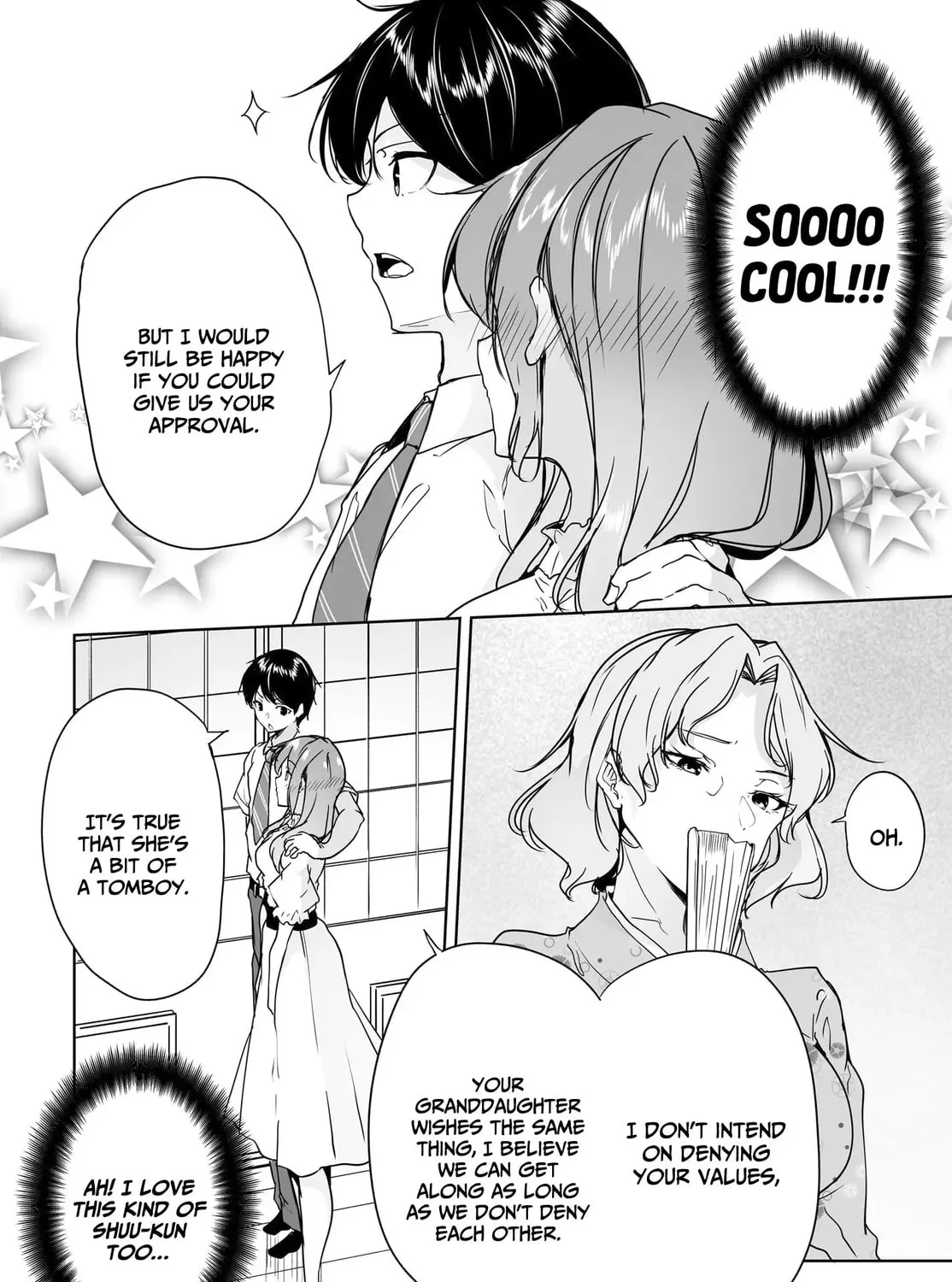 Danshi dato Omotteita Osanajimi tono Shinkon Seikatsu ga Umaku Ikisugiru ken ni Tsuite Chapter 9 page 56 - 