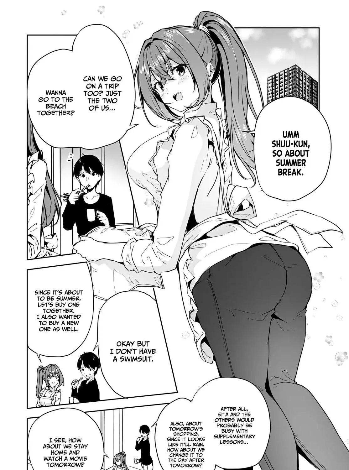 Danshi dato Omotteita Osanajimi tono Shinkon Seikatsu ga Umaku Ikisugiru ken ni Tsuite Chapter 9 page 8 - 