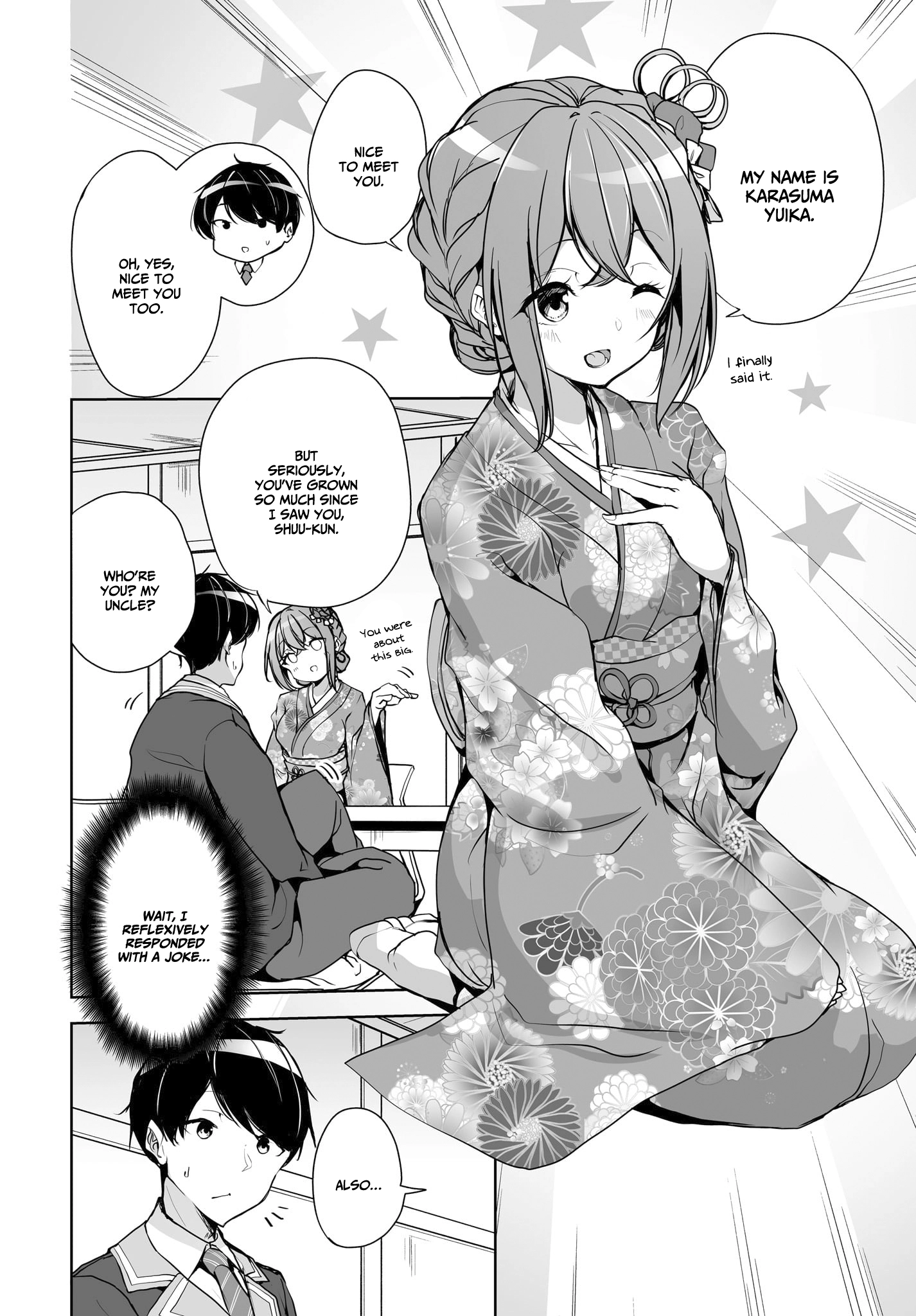 Danshi dato Omotteita Osananajimi tono Shinkon Seikatsu ga Umaku Ikisugiru Ken ni Tsuite Chapter 1.2 page 5 - 