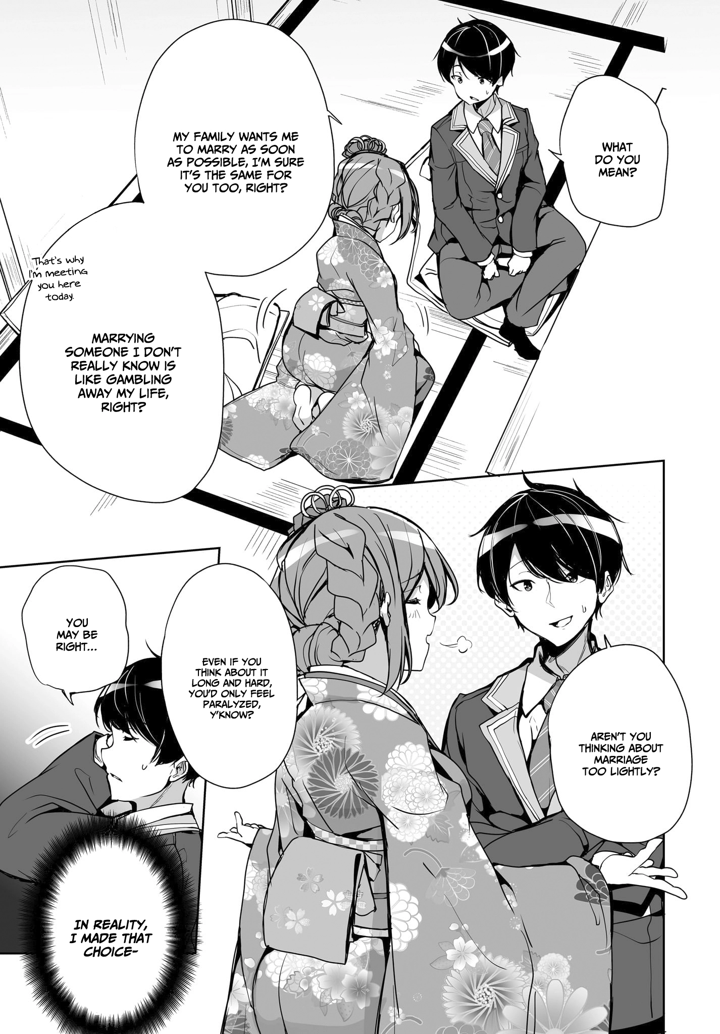 Danshi dato Omotteita Osananajimi tono Shinkon Seikatsu ga Umaku Ikisugiru Ken ni Tsuite Chapter 1.2 page 10 - 