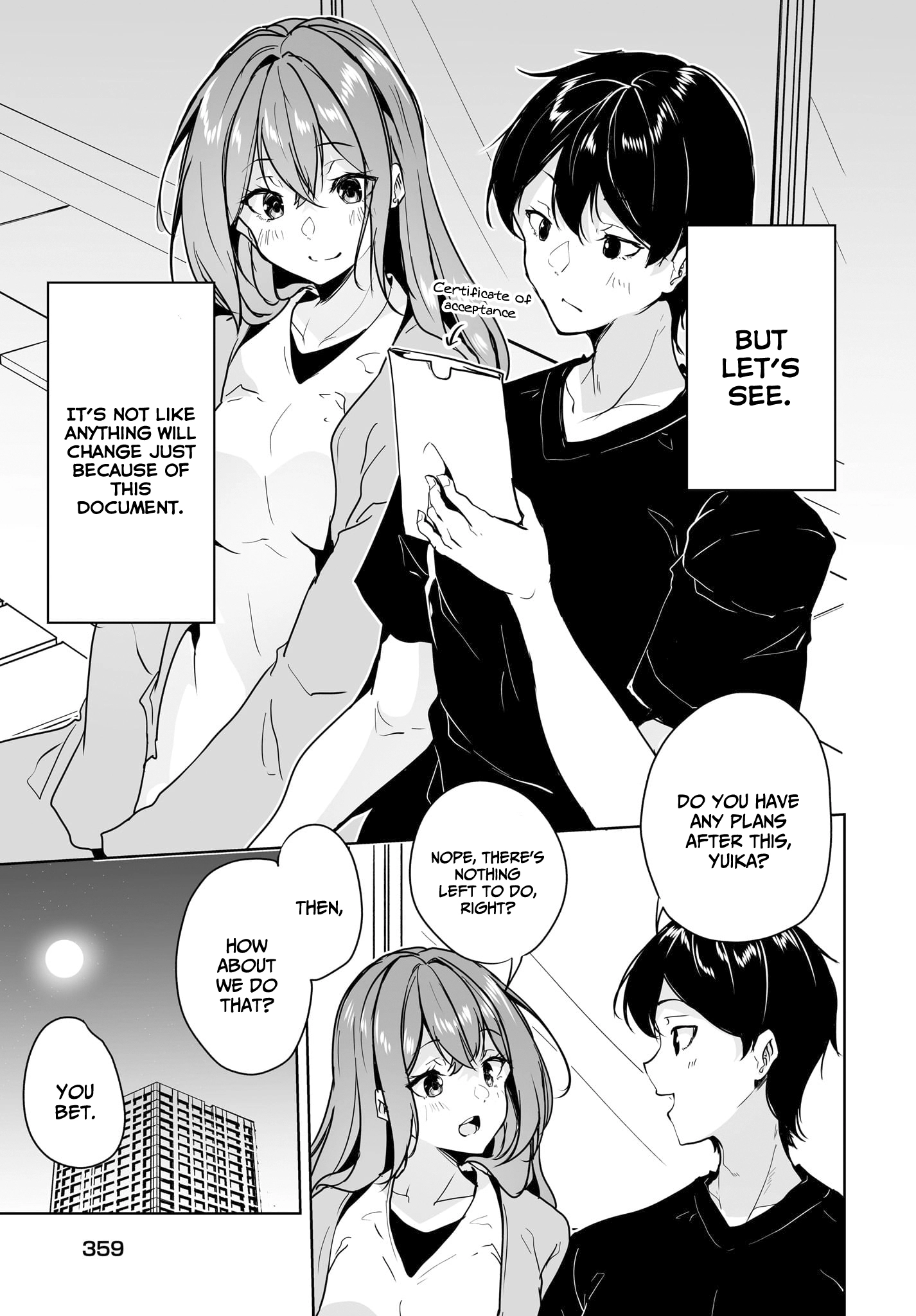 Danshi dato Omotteita Osananajimi tono Shinkon Seikatsu ga Umaku Ikisugiru Ken ni Tsuite Chapter 10 page 34 - 