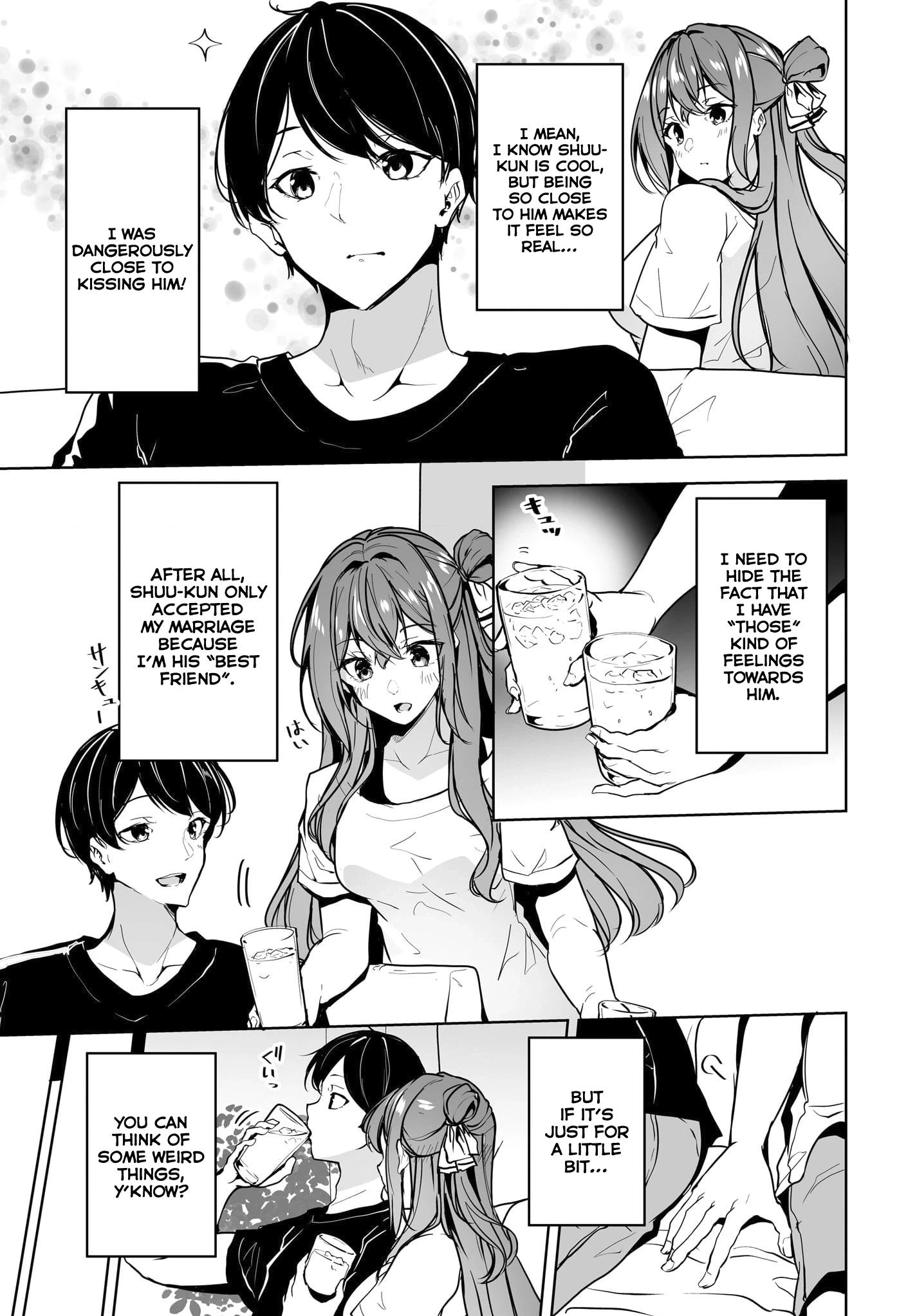 Danshi dato Omotteita Osananajimi tono Shinkon Seikatsu ga Umaku Ikisugiru Ken ni Tsuite Chapter 11 page 8 - 