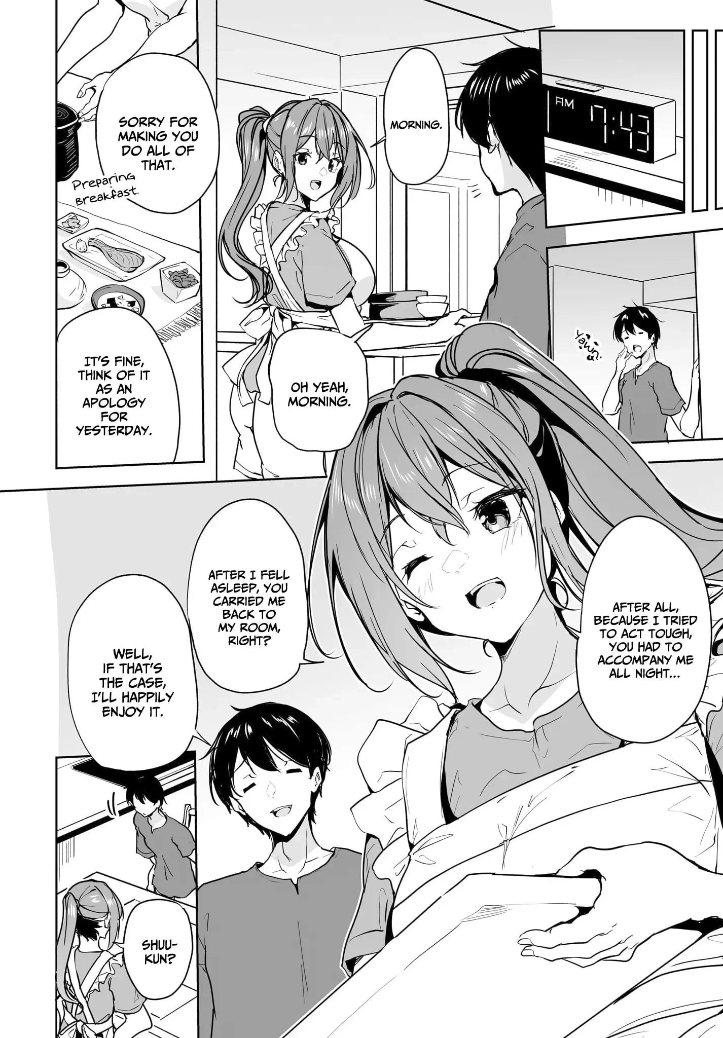 Danshi dato Omotteita Osananajimi tono Shinkon Seikatsu ga Umaku Ikisugiru Ken ni Tsuite Chapter 12 page 23 - 