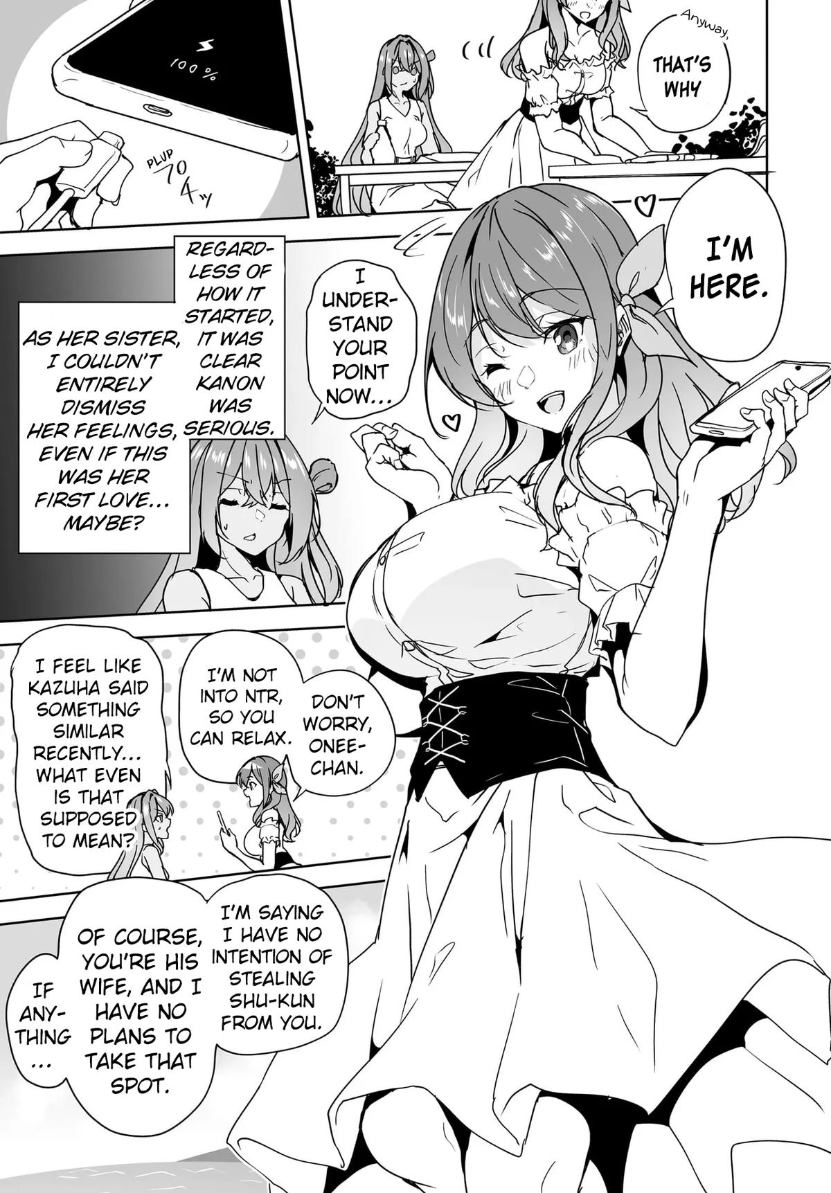 Danshi dato Omotteita Osananajimi tono Shinkon Seikatsu ga Umaku Ikisugiru Ken ni Tsuite Chapter 17 page 15 - 