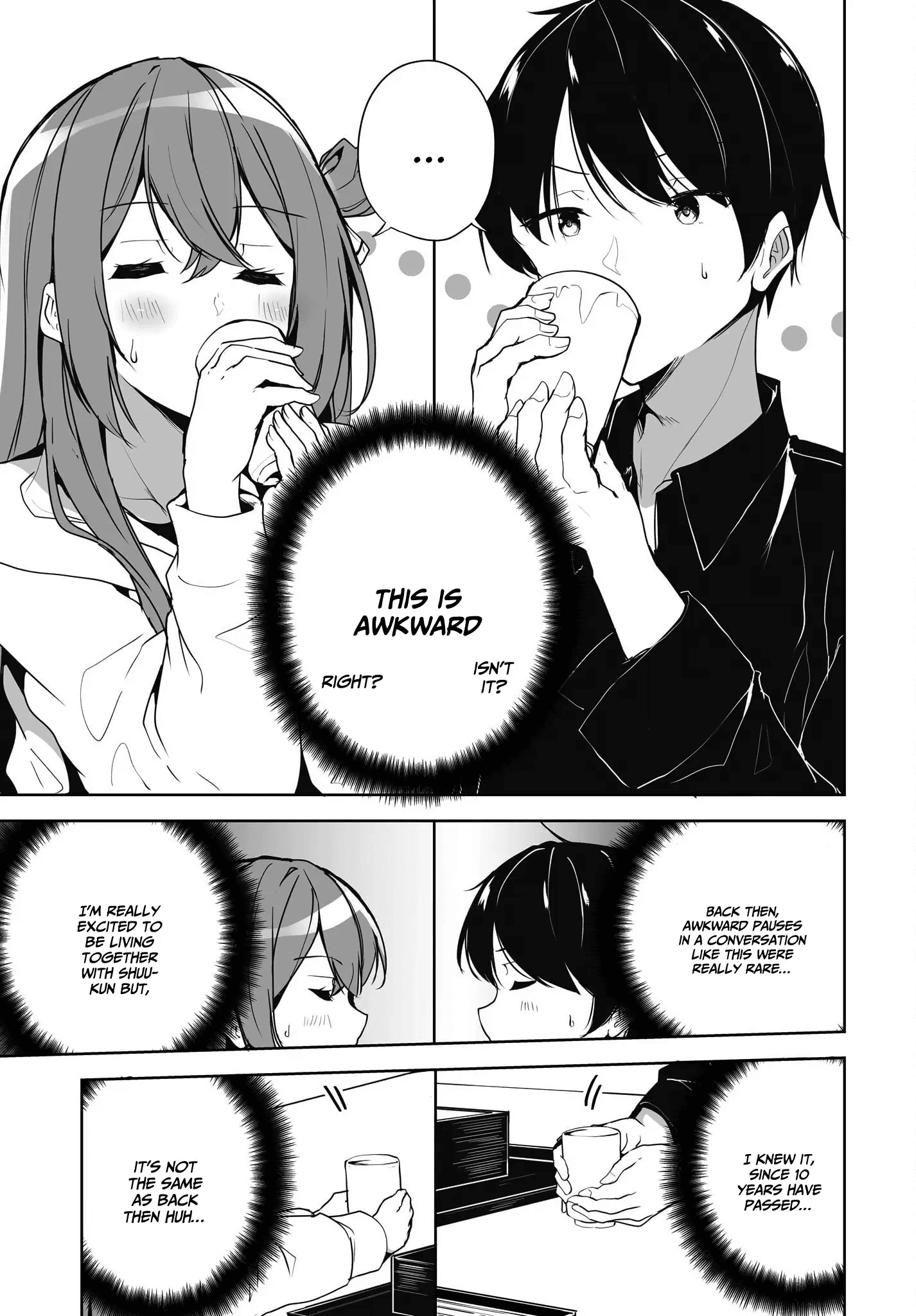 Danshi dato Omotteita Osananajimi tono Shinkon Seikatsu ga Umaku Ikisugiru Ken ni Tsuite Chapter 2 page 10 - 