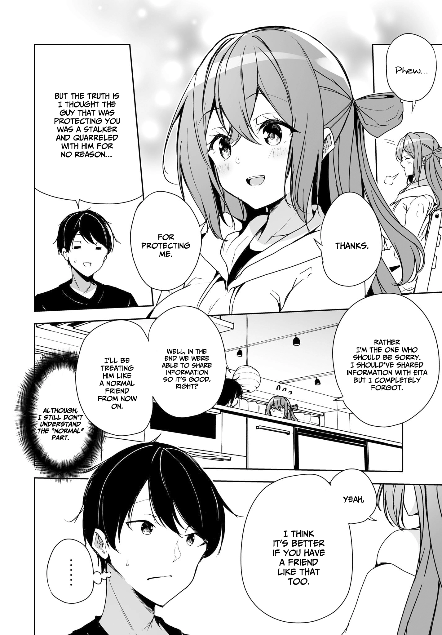 Danshi dato Omotteita Osananajimi tono Shinkon Seikatsu ga Umaku Ikisugiru Ken ni Tsuite Chapter 3 page 21 - 