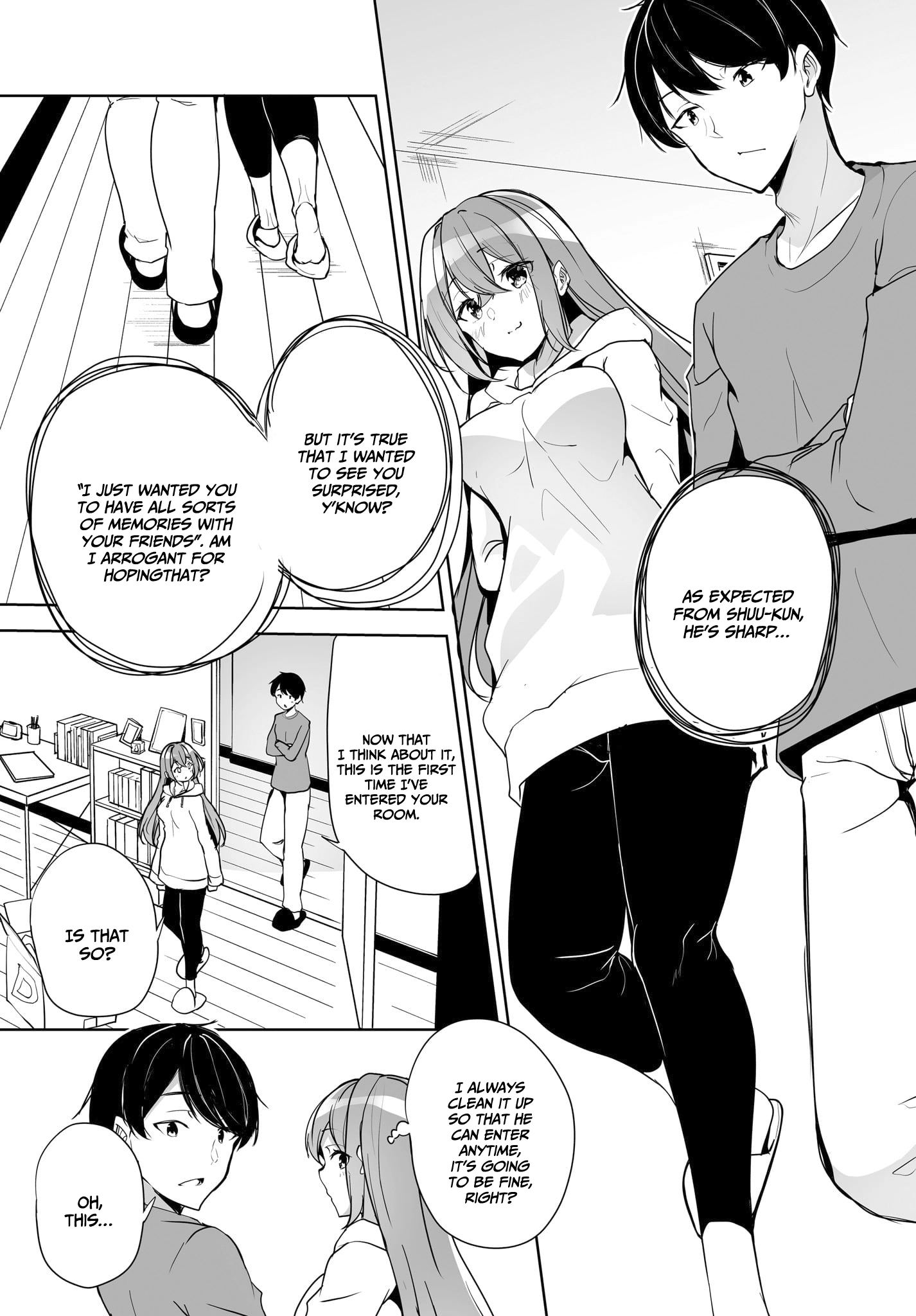 Danshi dato Omotteita Osananajimi tono Shinkon Seikatsu ga Umaku Ikisugiru Ken ni Tsuite Chapter 4 page 22 - 