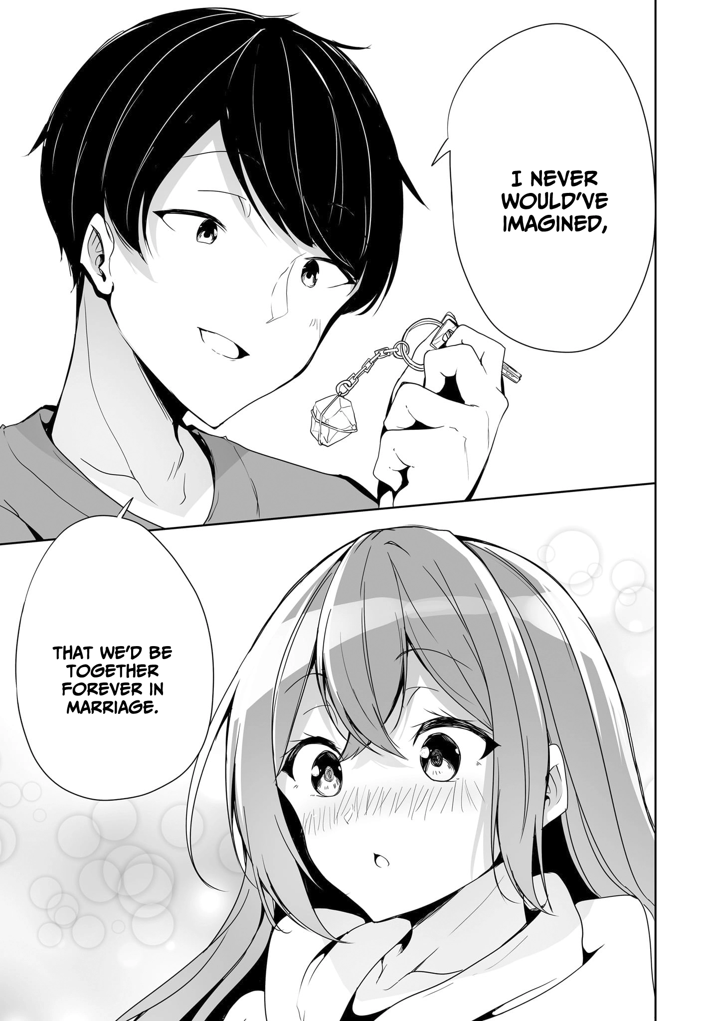 Danshi dato Omotteita Osananajimi tono Shinkon Seikatsu ga Umaku Ikisugiru Ken ni Tsuite Chapter 4 page 30 - 