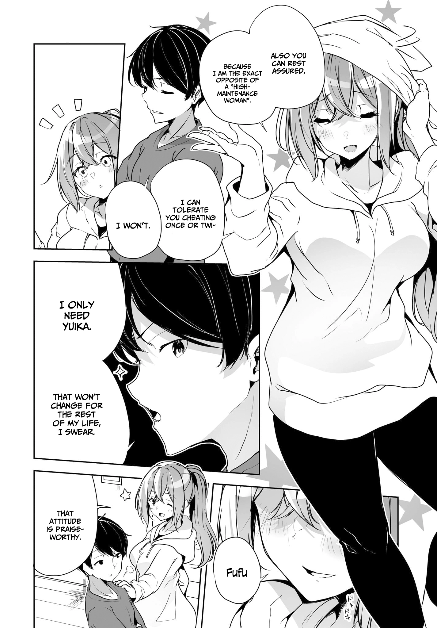 Danshi dato Omotteita Osananajimi tono Shinkon Seikatsu ga Umaku Ikisugiru Ken ni Tsuite Chapter 4 page 9 - 