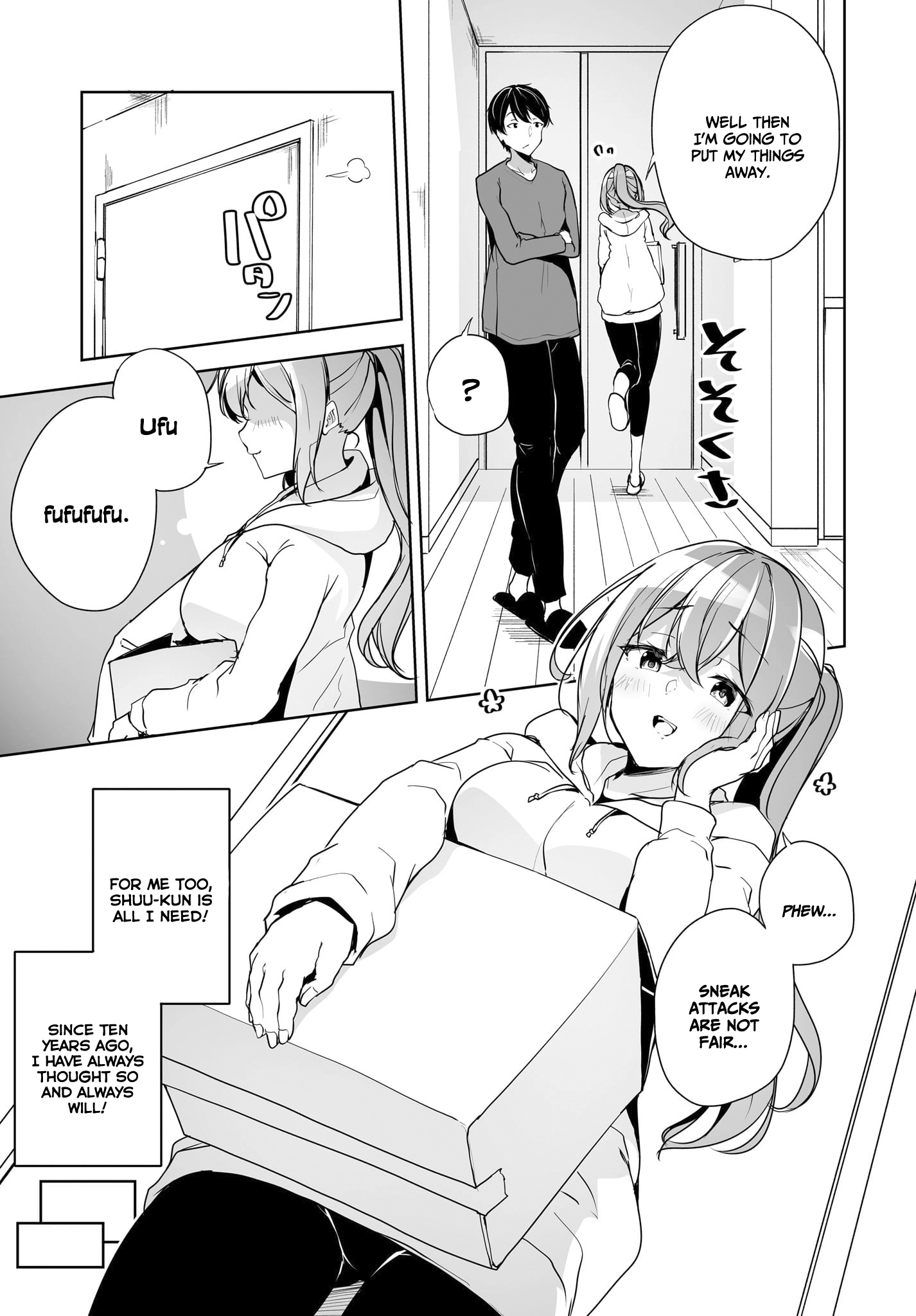 Danshi dato Omotteita Osananajimi tono Shinkon Seikatsu ga Umaku Ikisugiru Ken ni Tsuite Chapter 4 page 10 - 