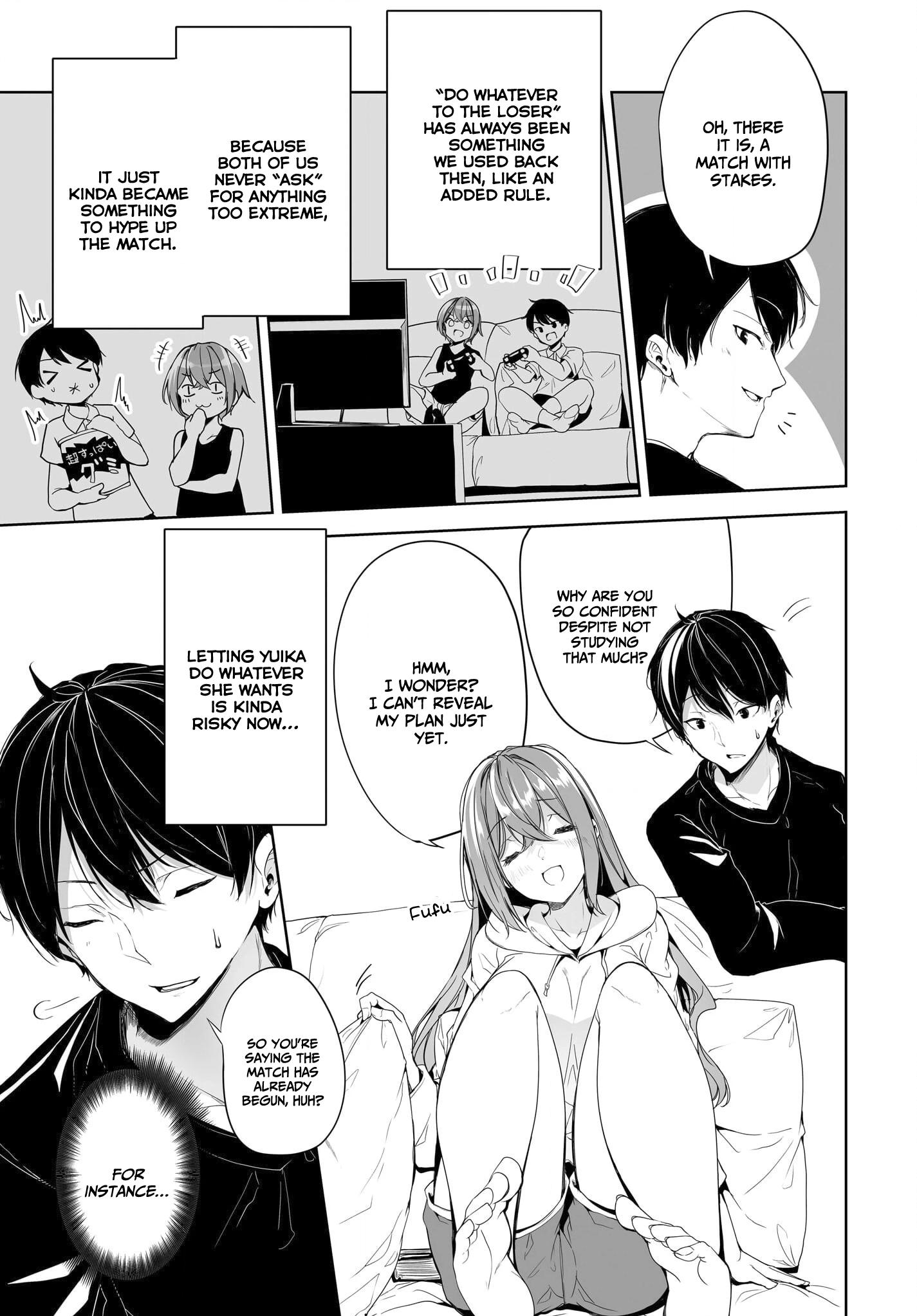 Danshi dato Omotteita Osananajimi tono Shinkon Seikatsu ga Umaku Ikisugiru Ken ni Tsuite Chapter 5 page 4 - 