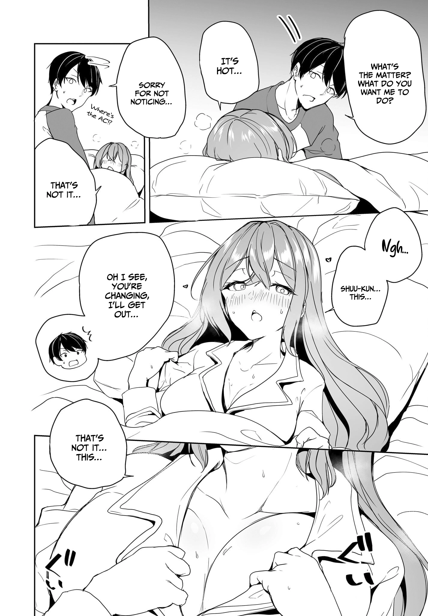 Danshi dato Omotteita Osananajimi tono Shinkon Seikatsu ga Umaku Ikisugiru Ken ni Tsuite Chapter 5 page 37 - 