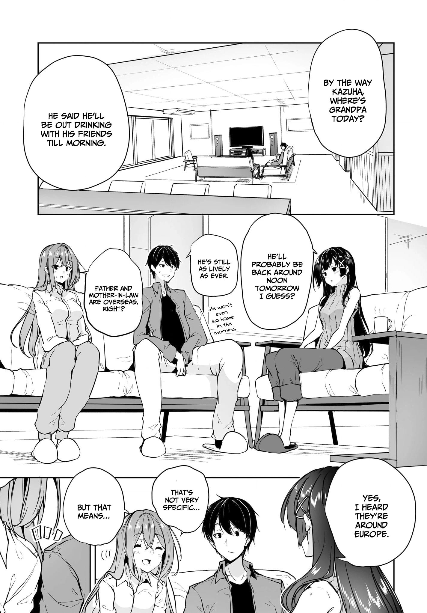 Danshi dato Omotteita Osananajimi tono Shinkon Seikatsu ga Umaku Ikisugiru Ken ni Tsuite Chapter 8 page 4 - 